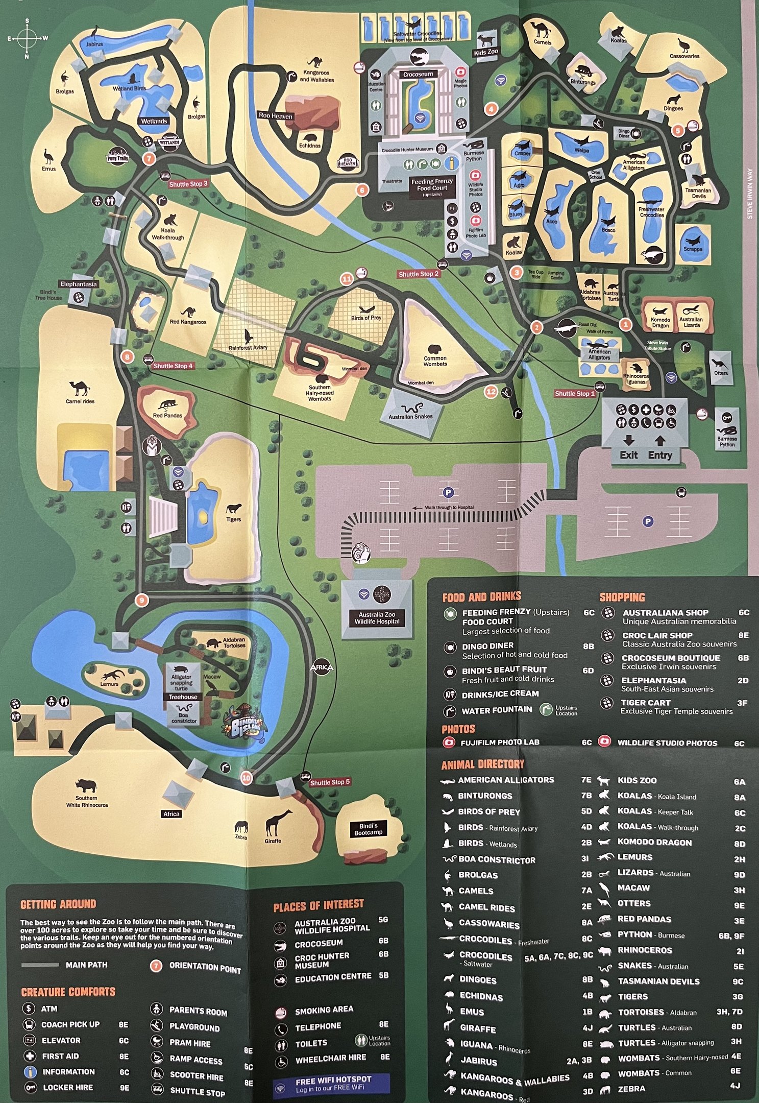 Zoo Map - 2015