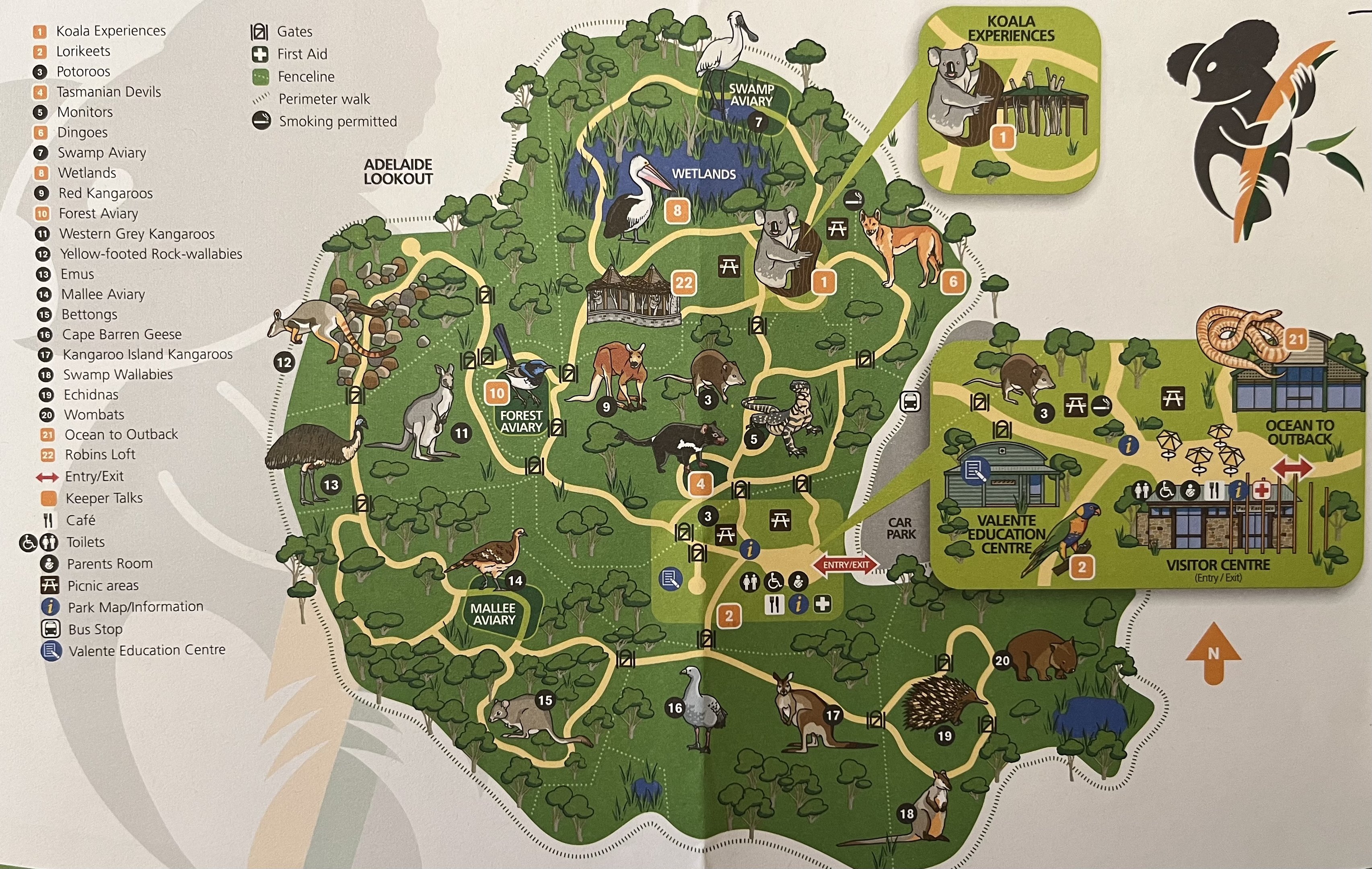Zoo Map - 2015