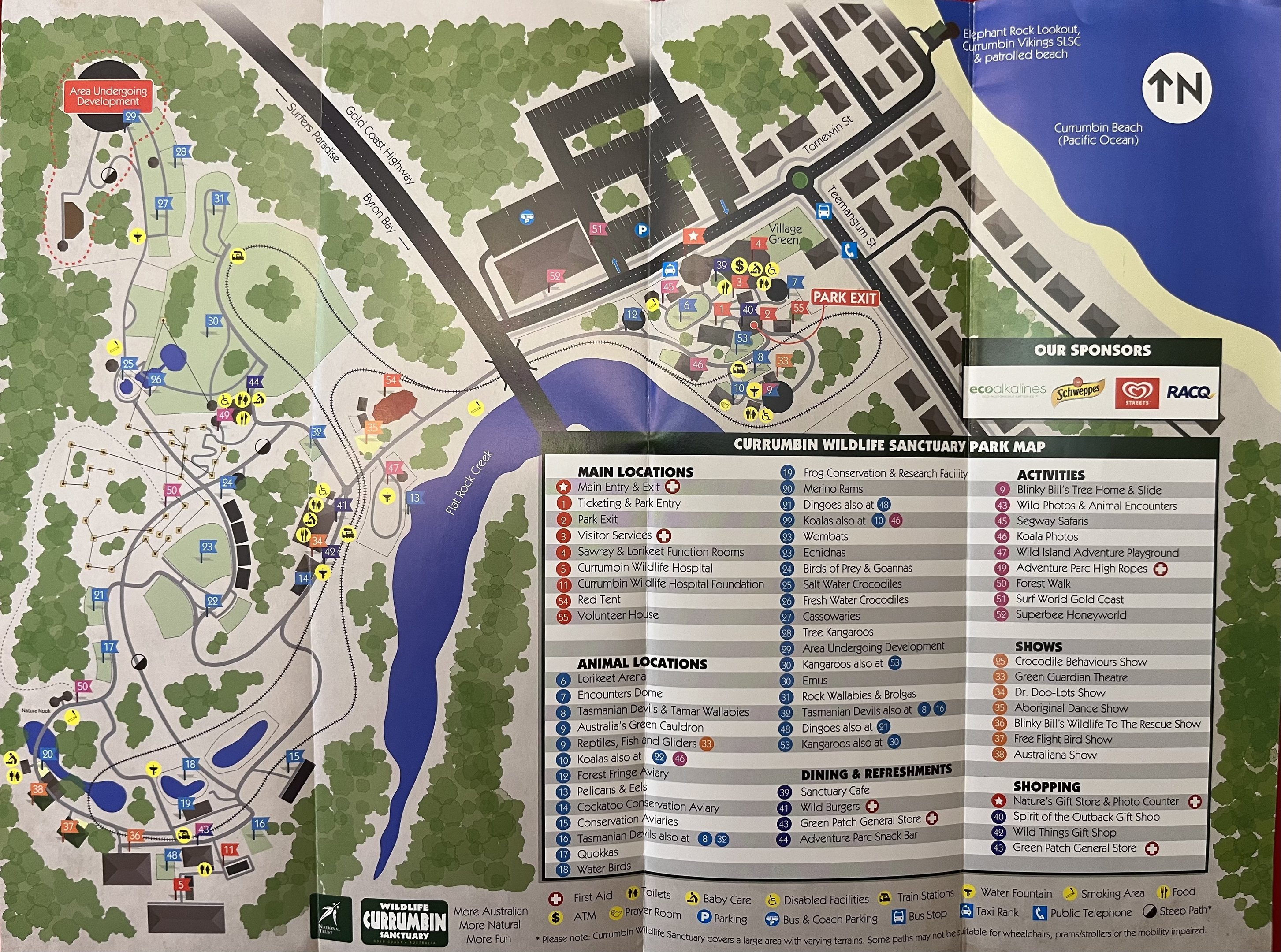 Zoo Map - 2015