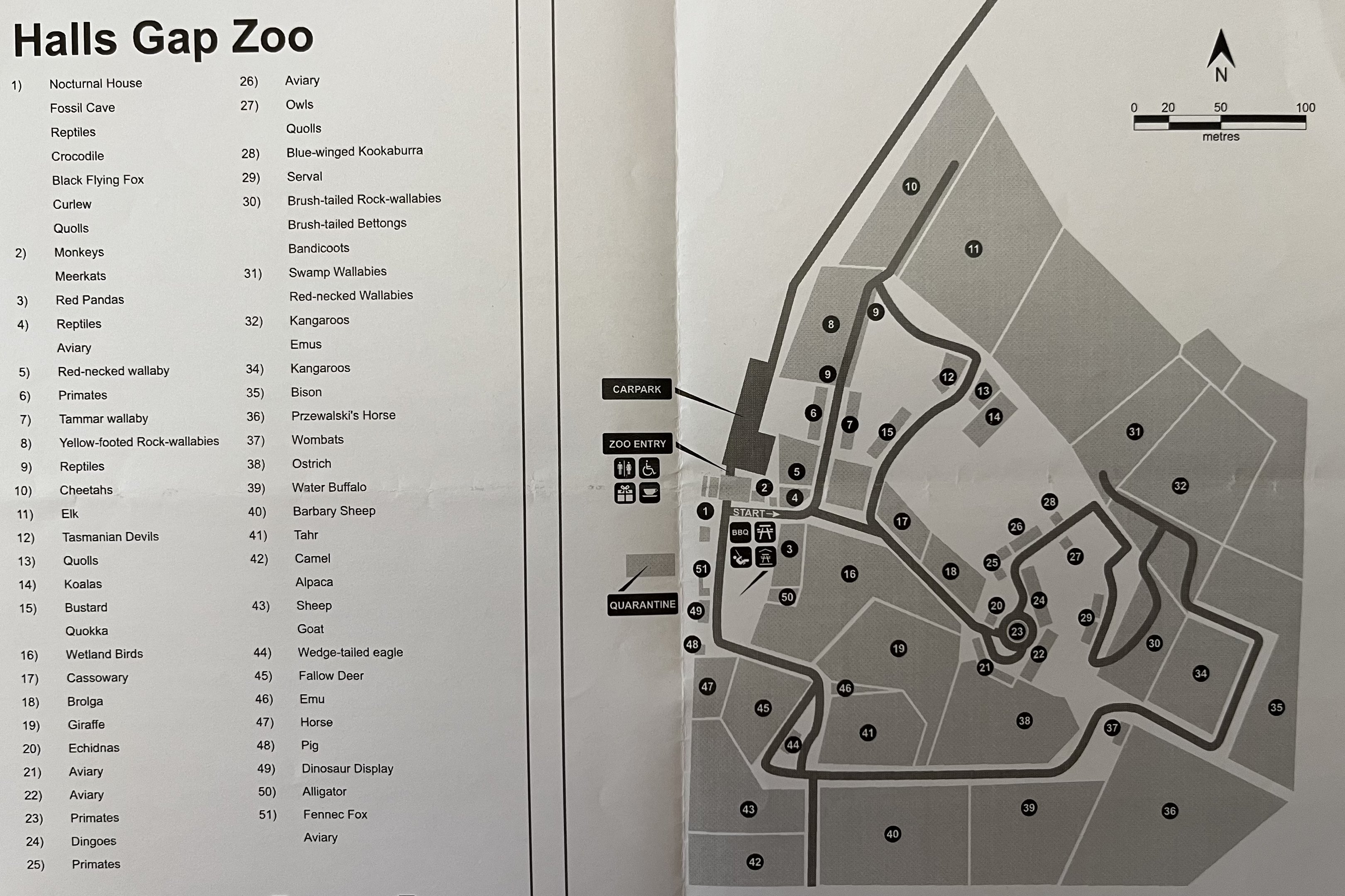 Zoo Map - 2015