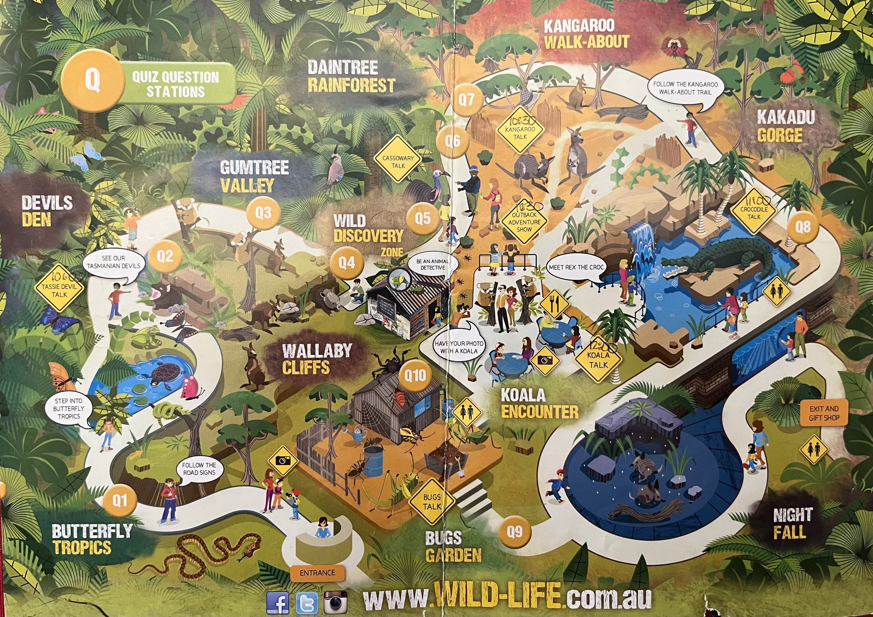 Zoo Map - 2015