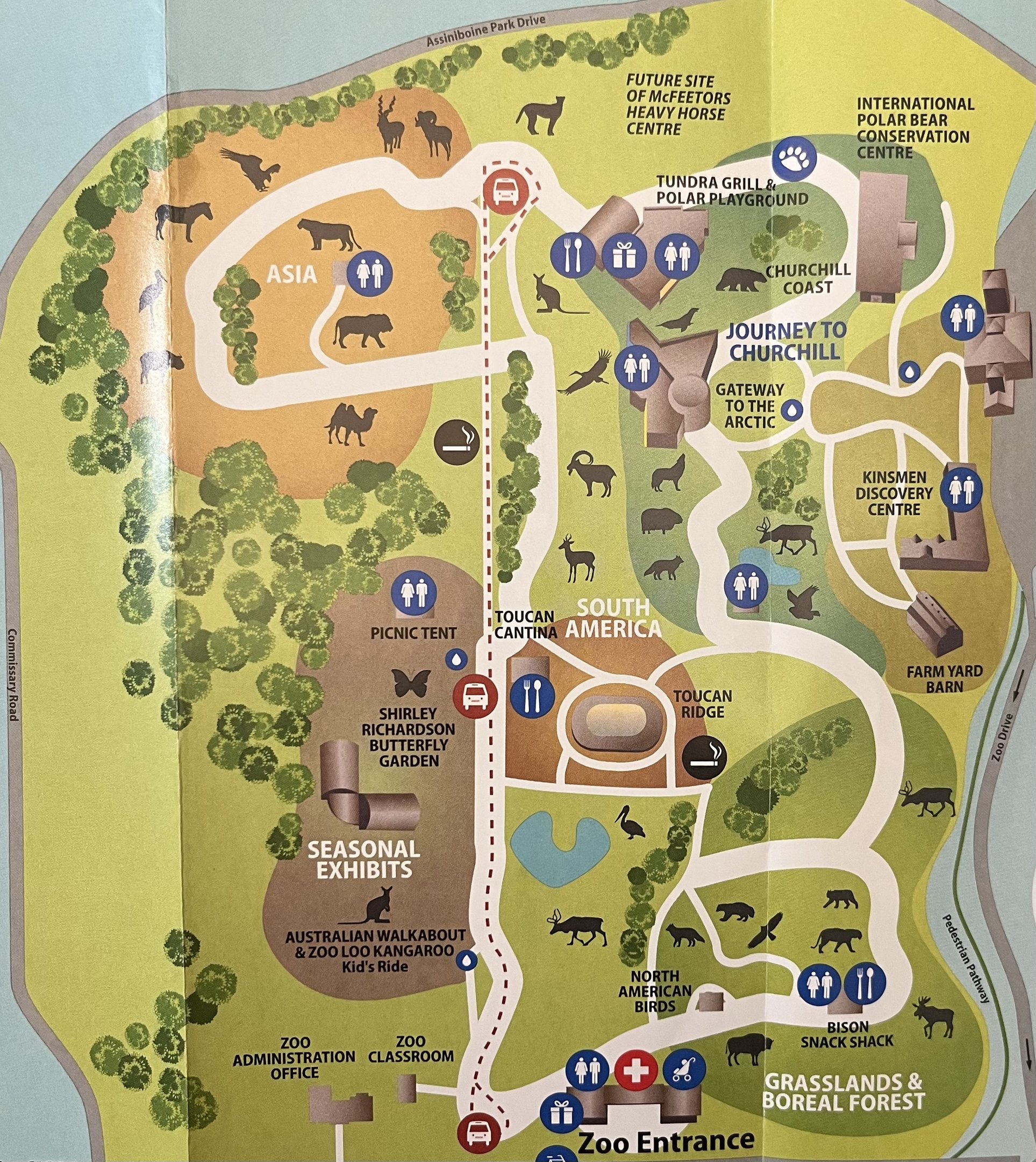 Zoo Map - 2015