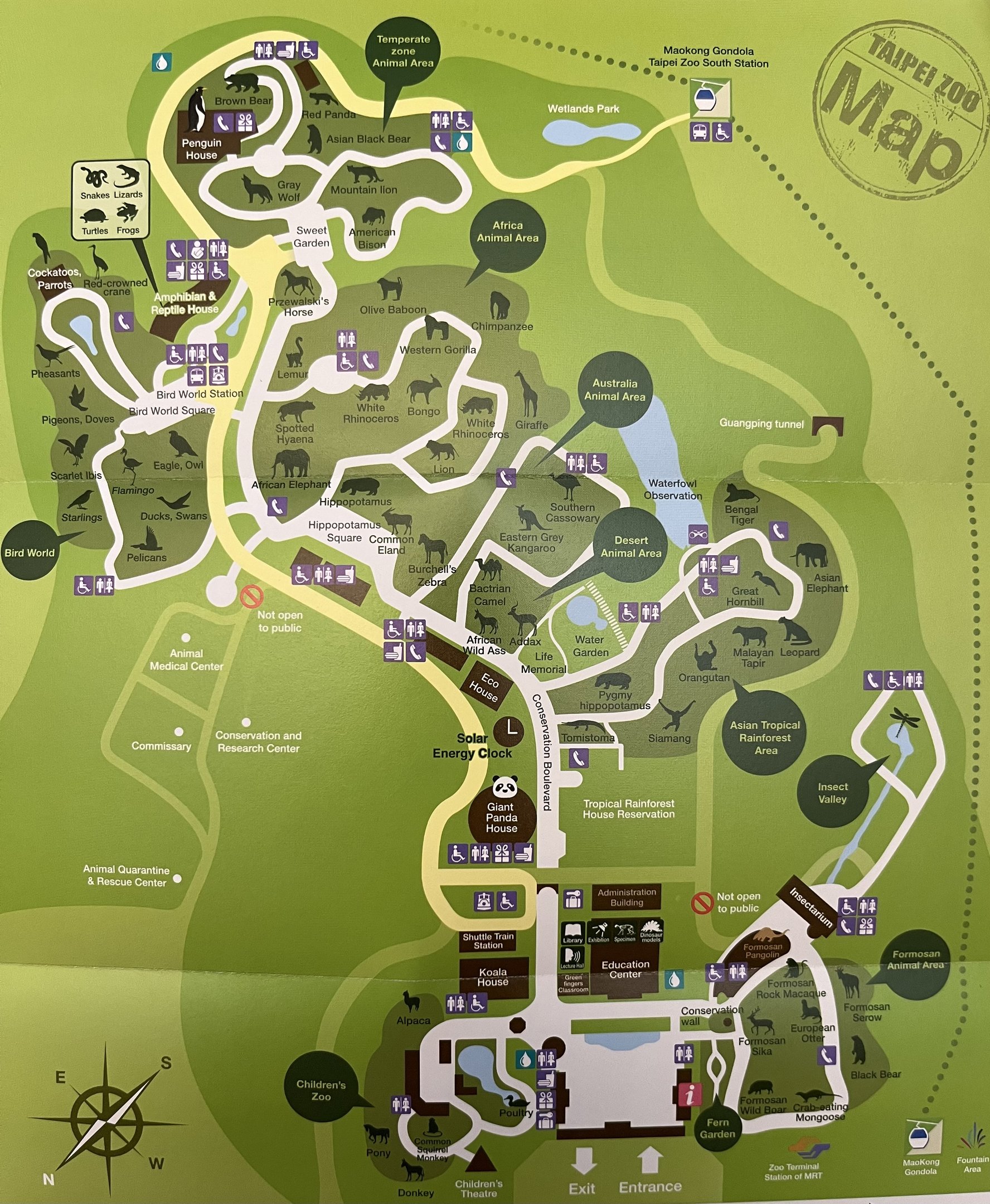 Zoo Map - 2015