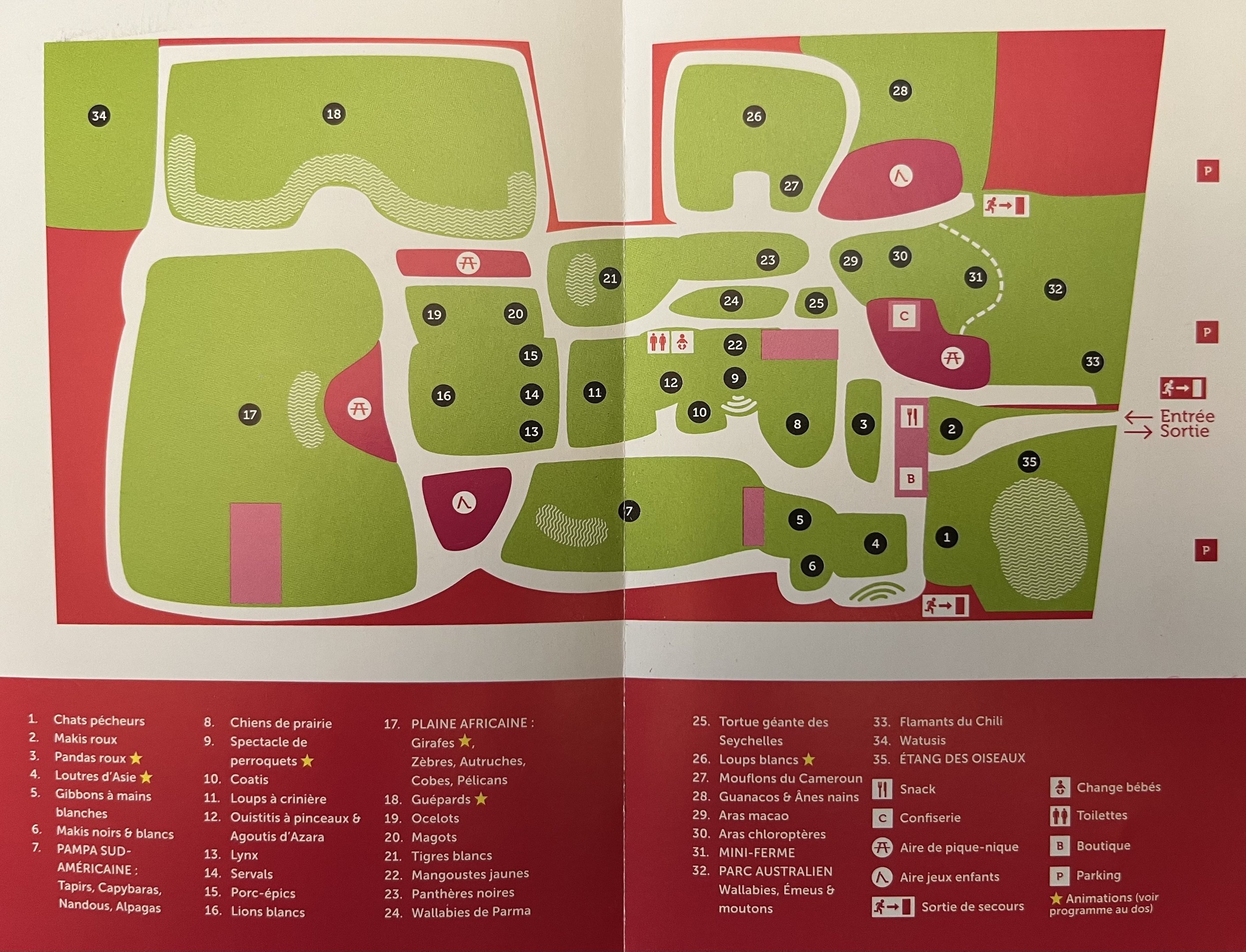 Zoo Map - 2015