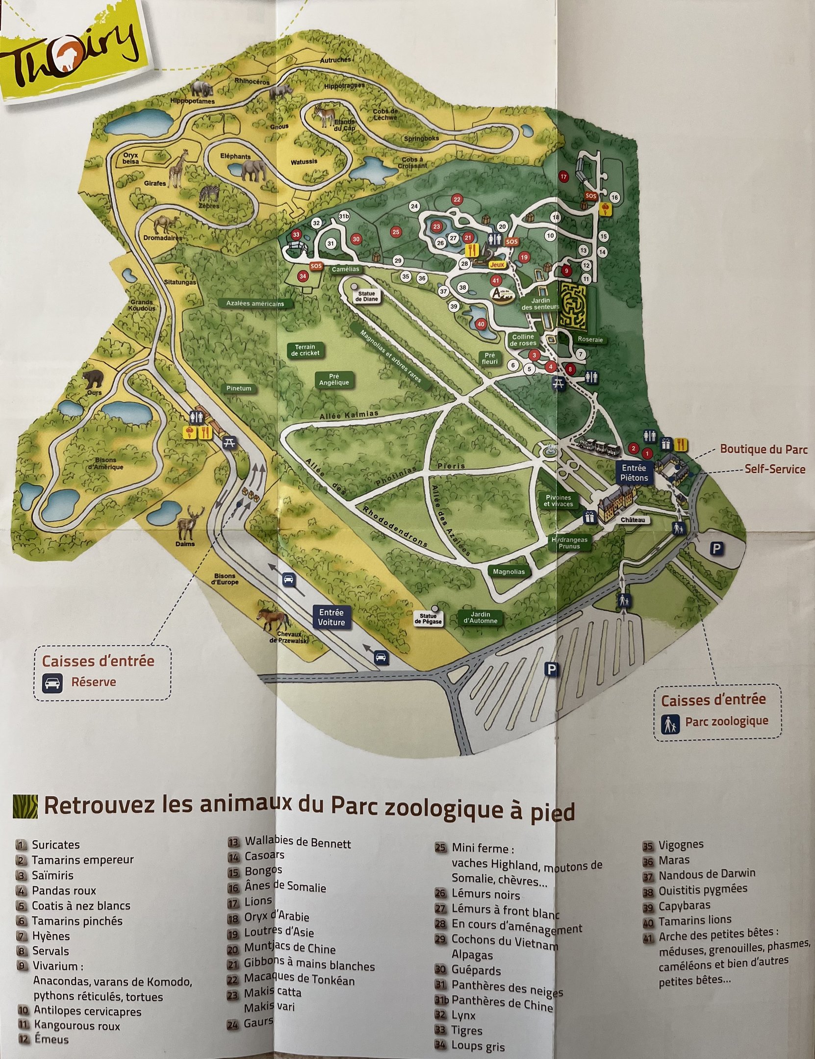 Zoo Map - 2015