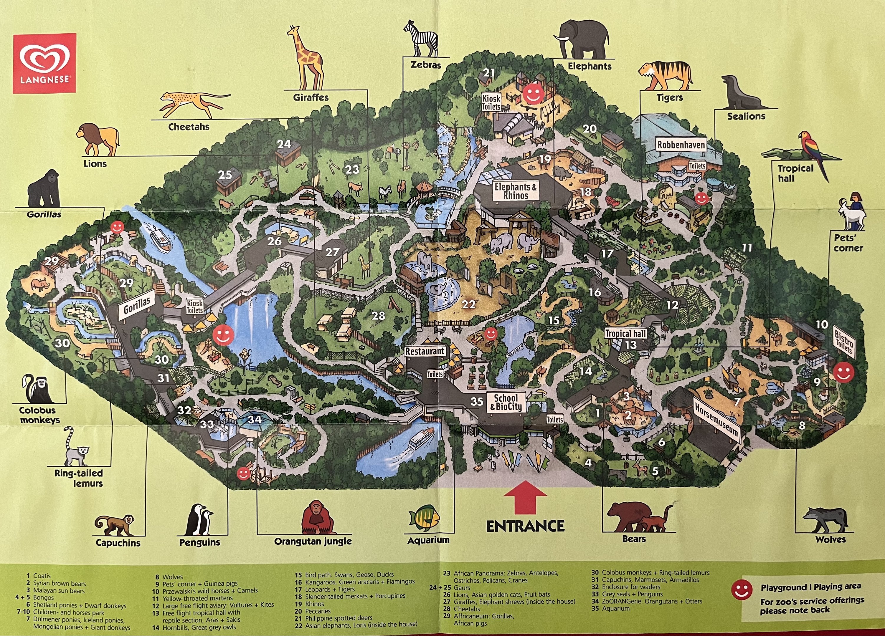 Zoo Map - 2015
