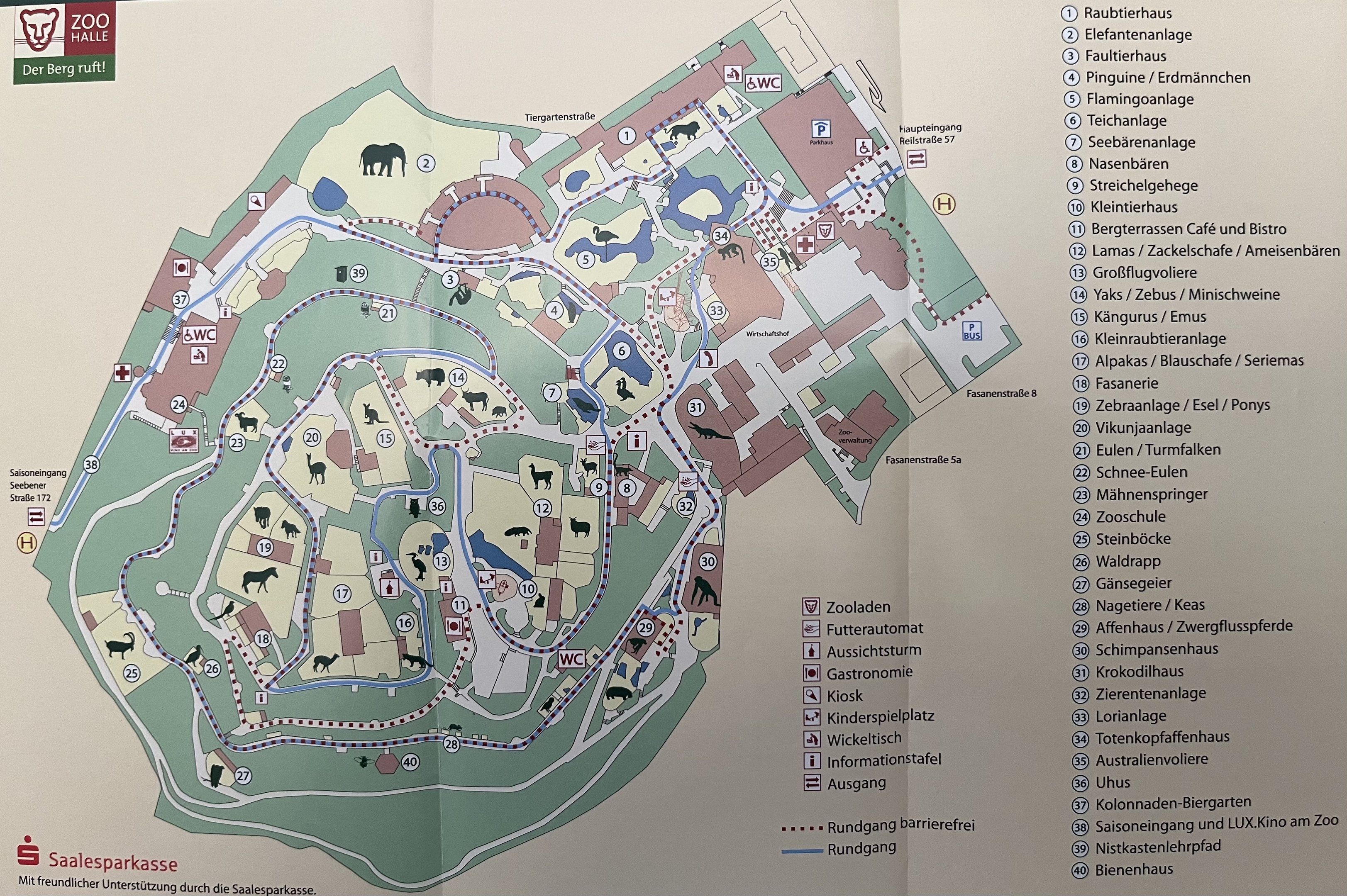 Zoo Map - 2015