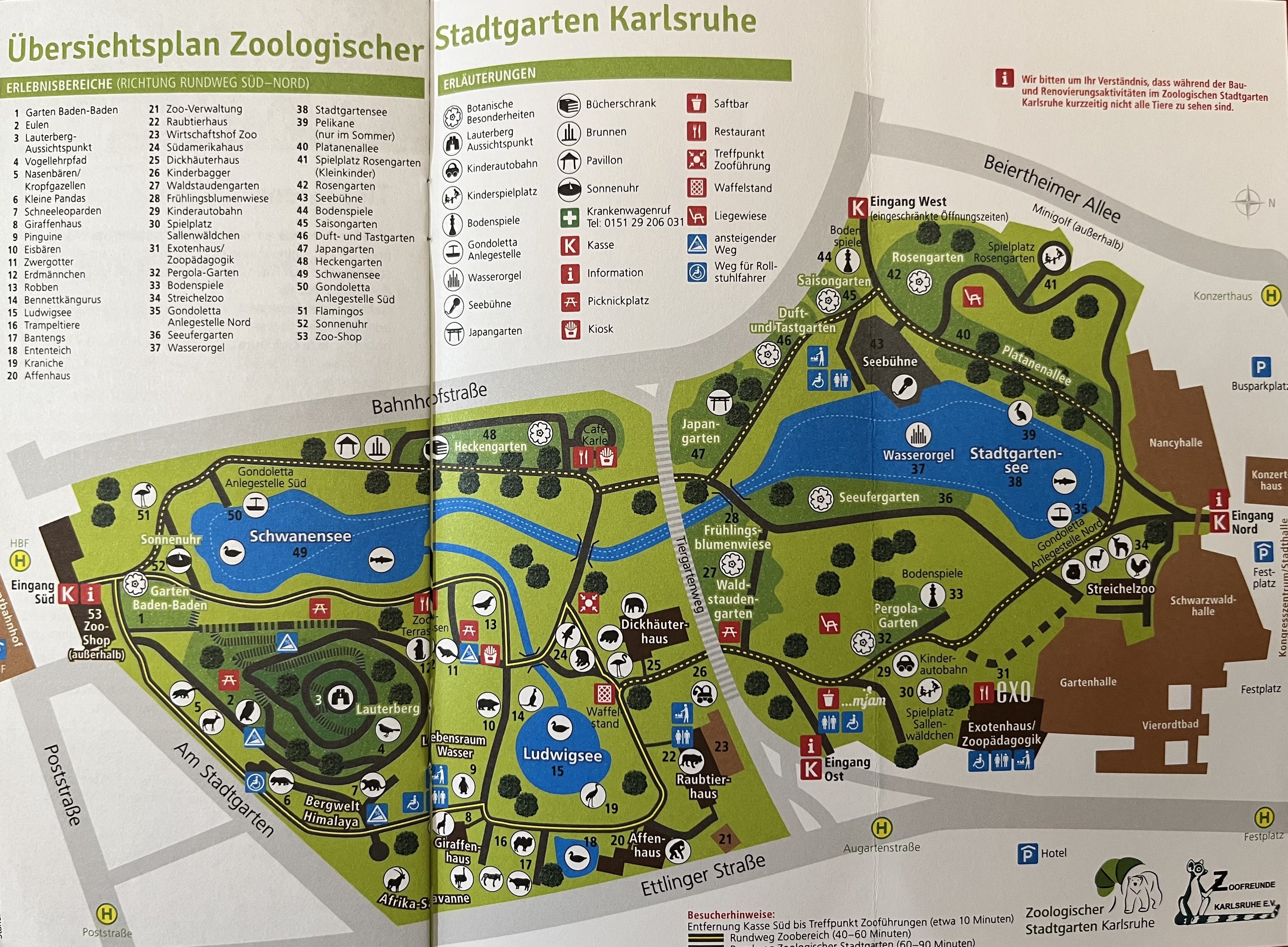 Zoo Map - 2015