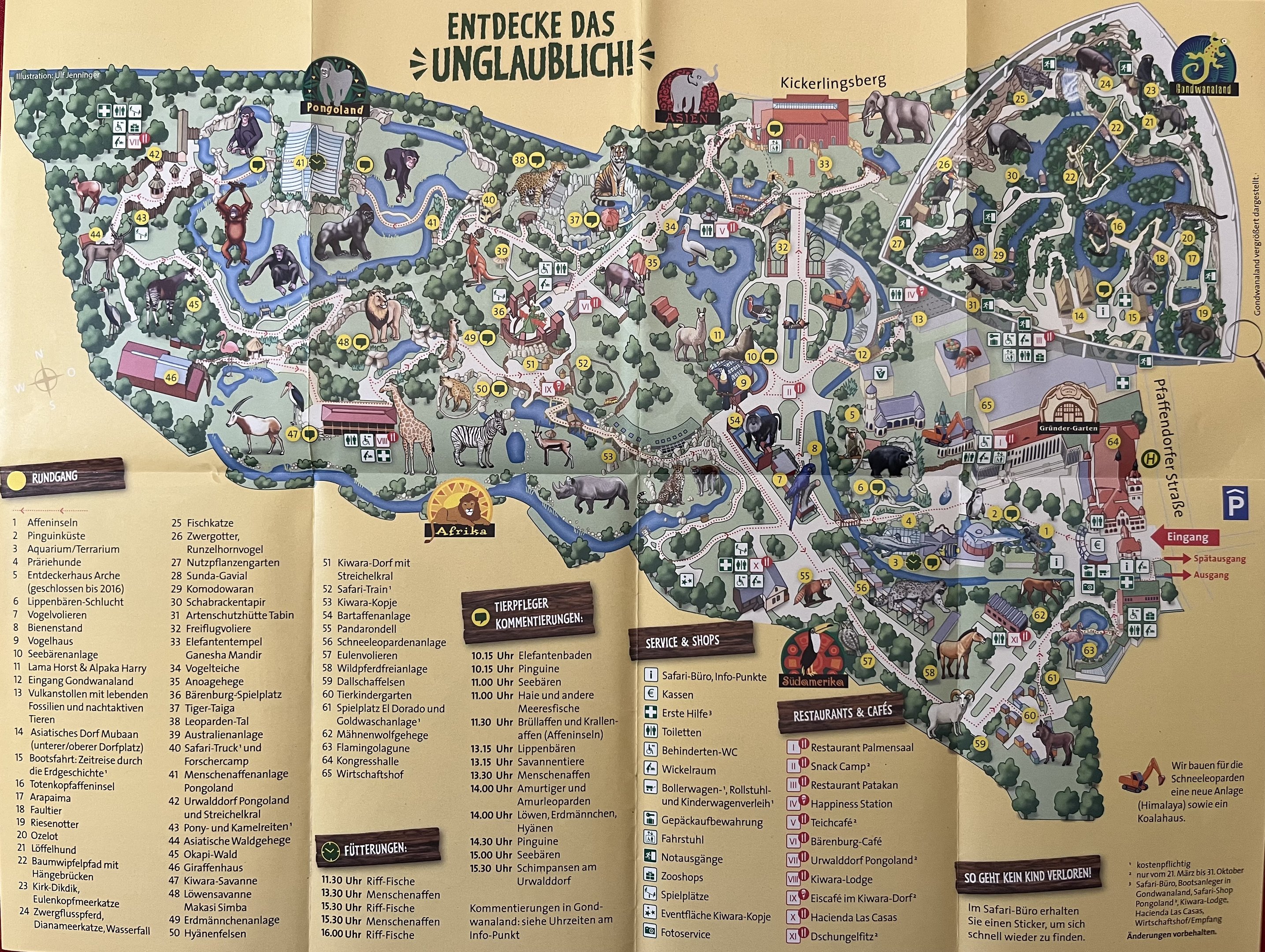 Zoo Map - 2015