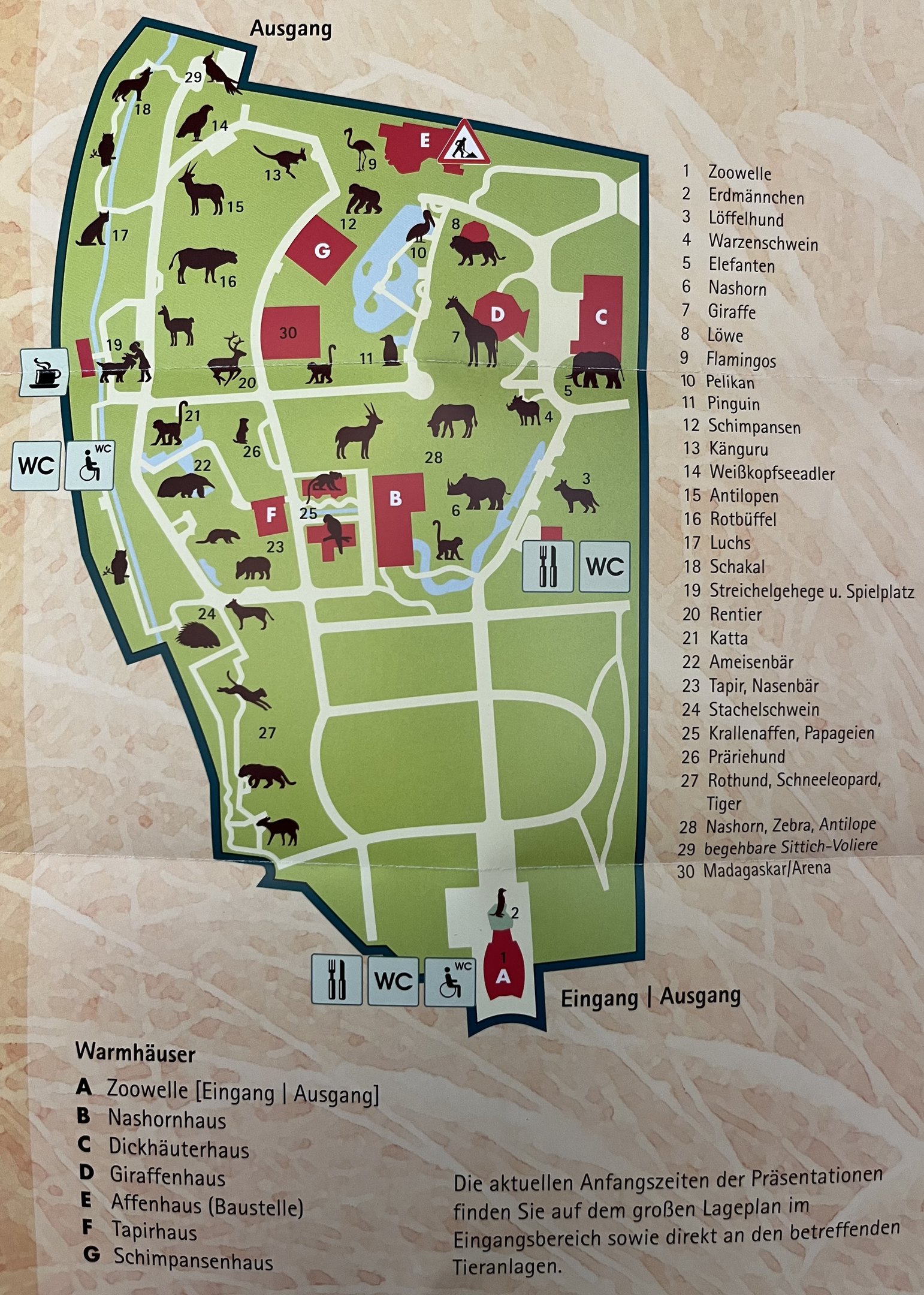 Zoo Map - 2015