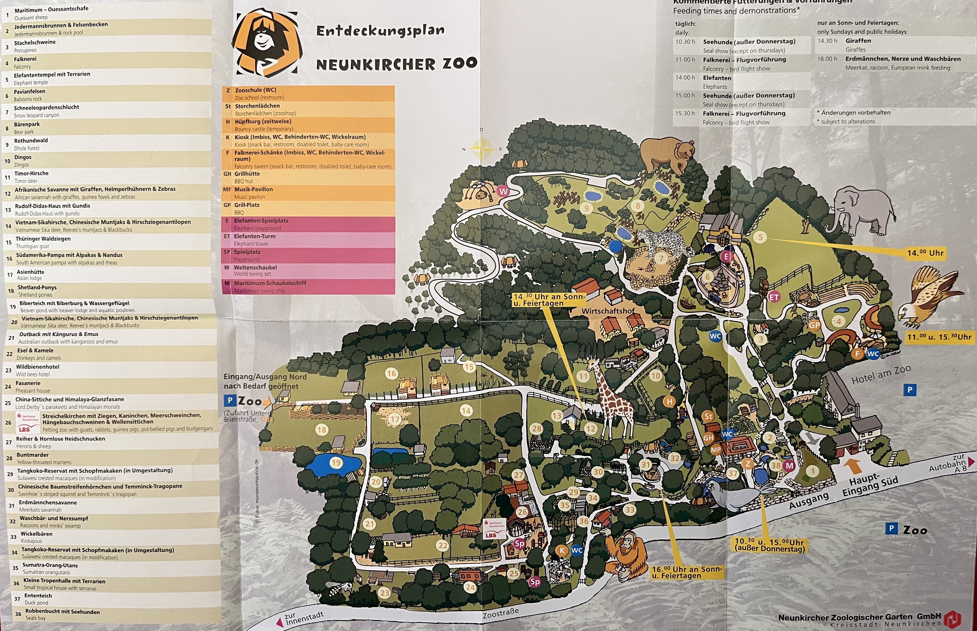 Zoo Map - 2015