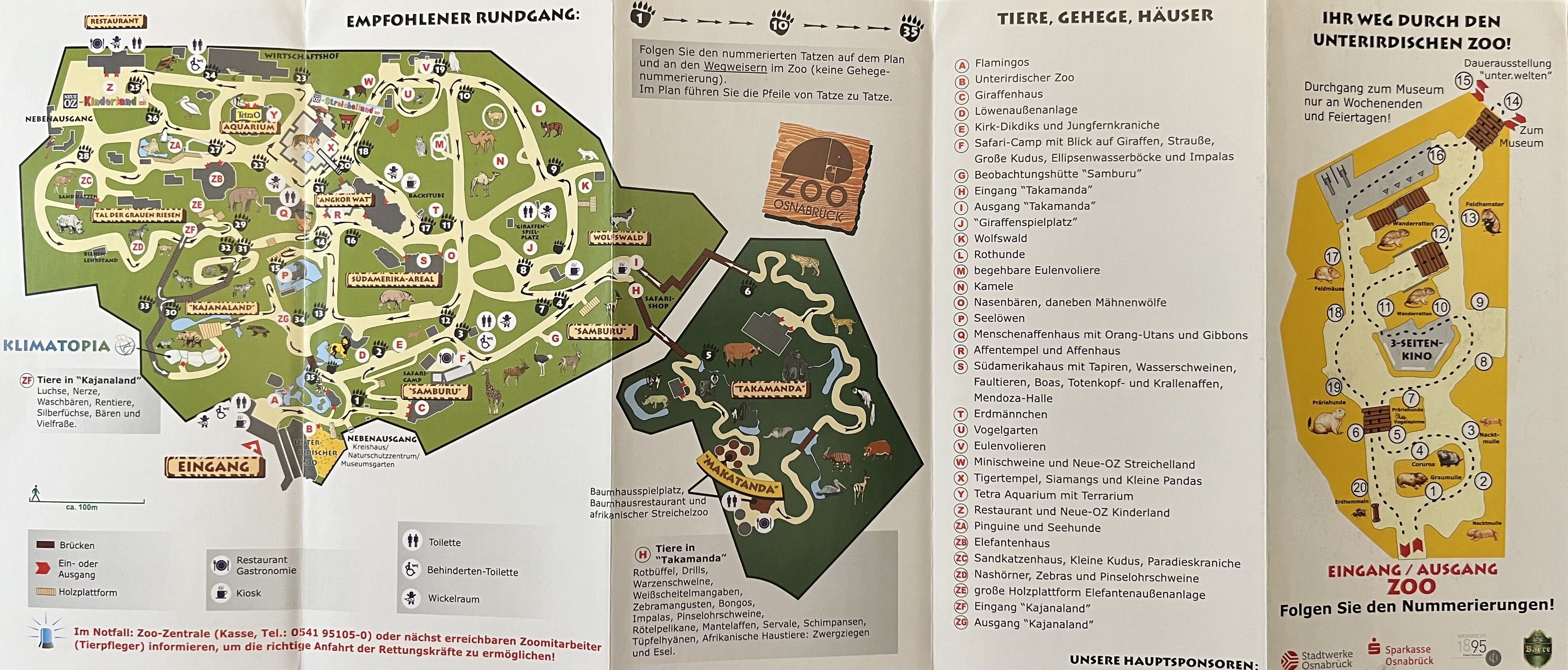Zoo Map - 2015