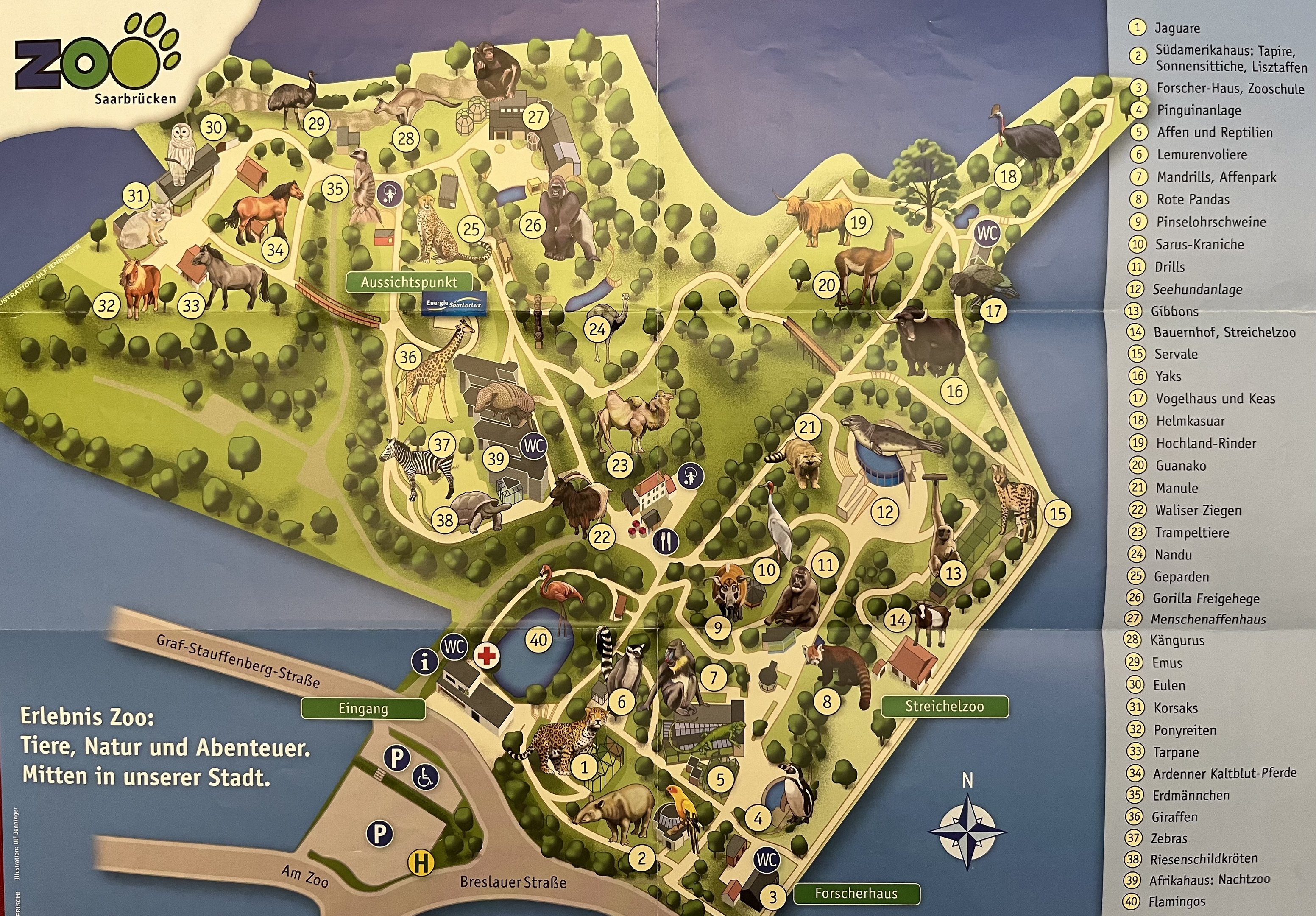Zoo Map - 2015