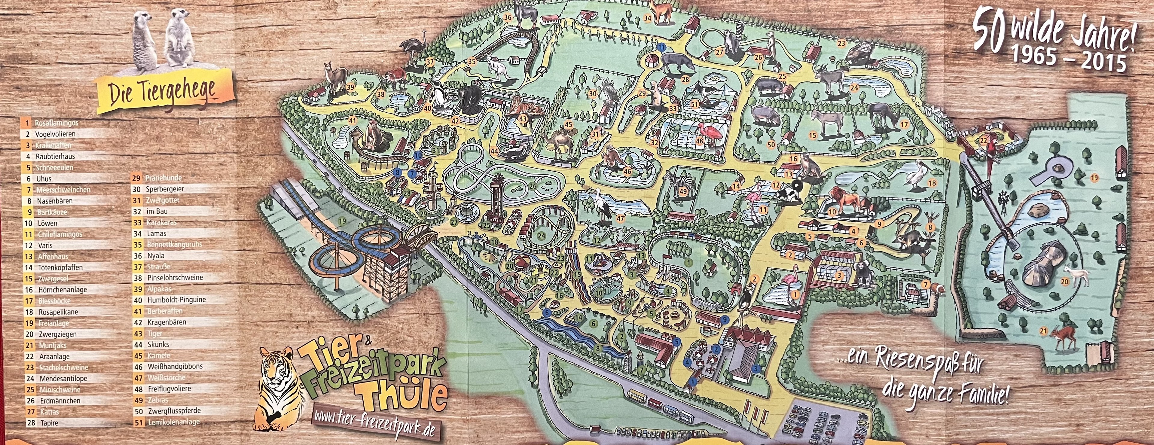 Zoo Map - 2015