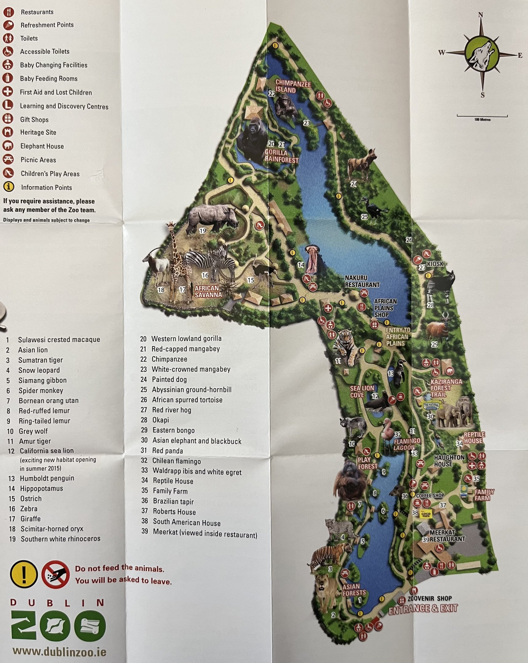 Zoo Map - 2015