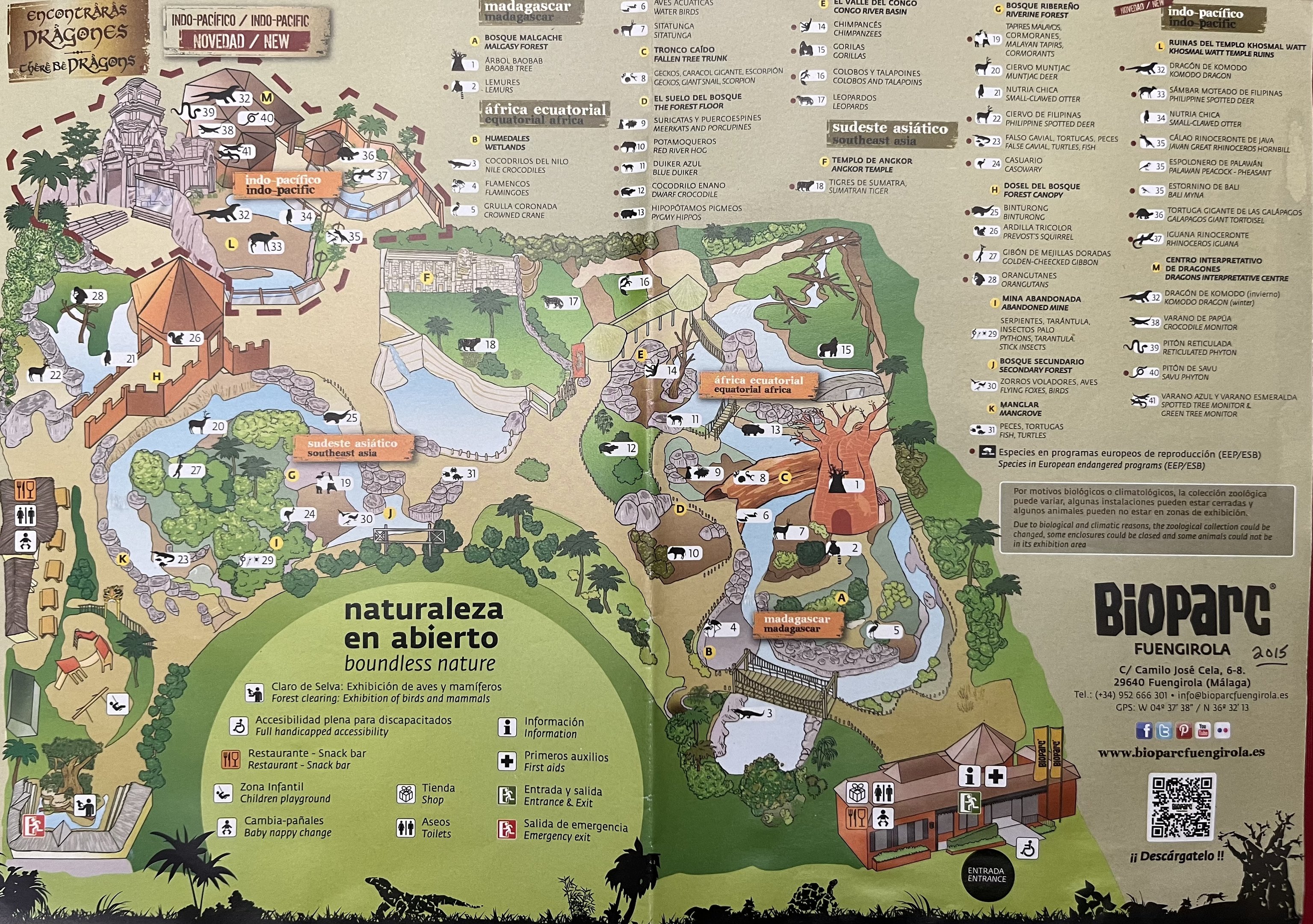 Zoo Map - 2015