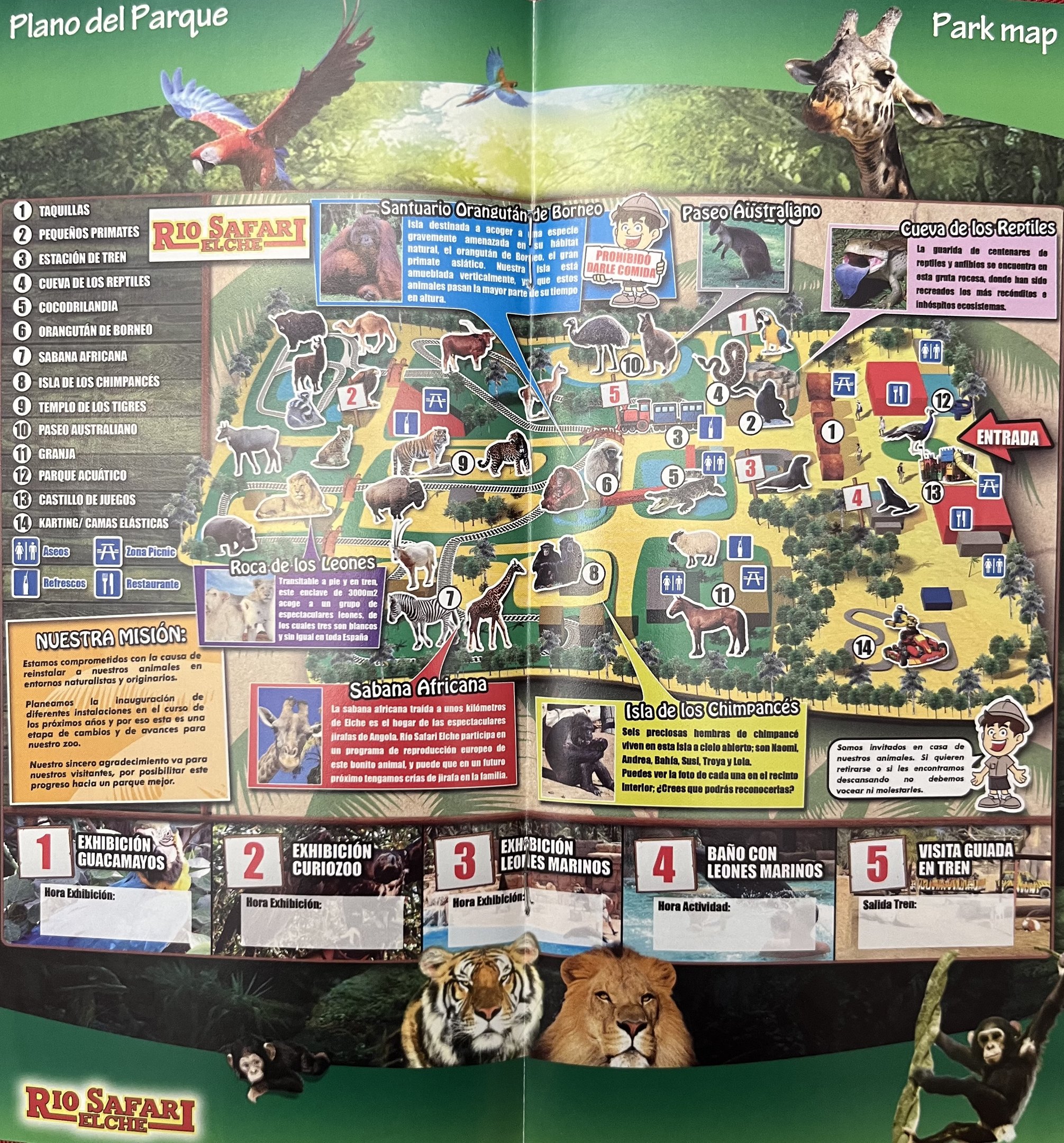 Zoo Map - 2015