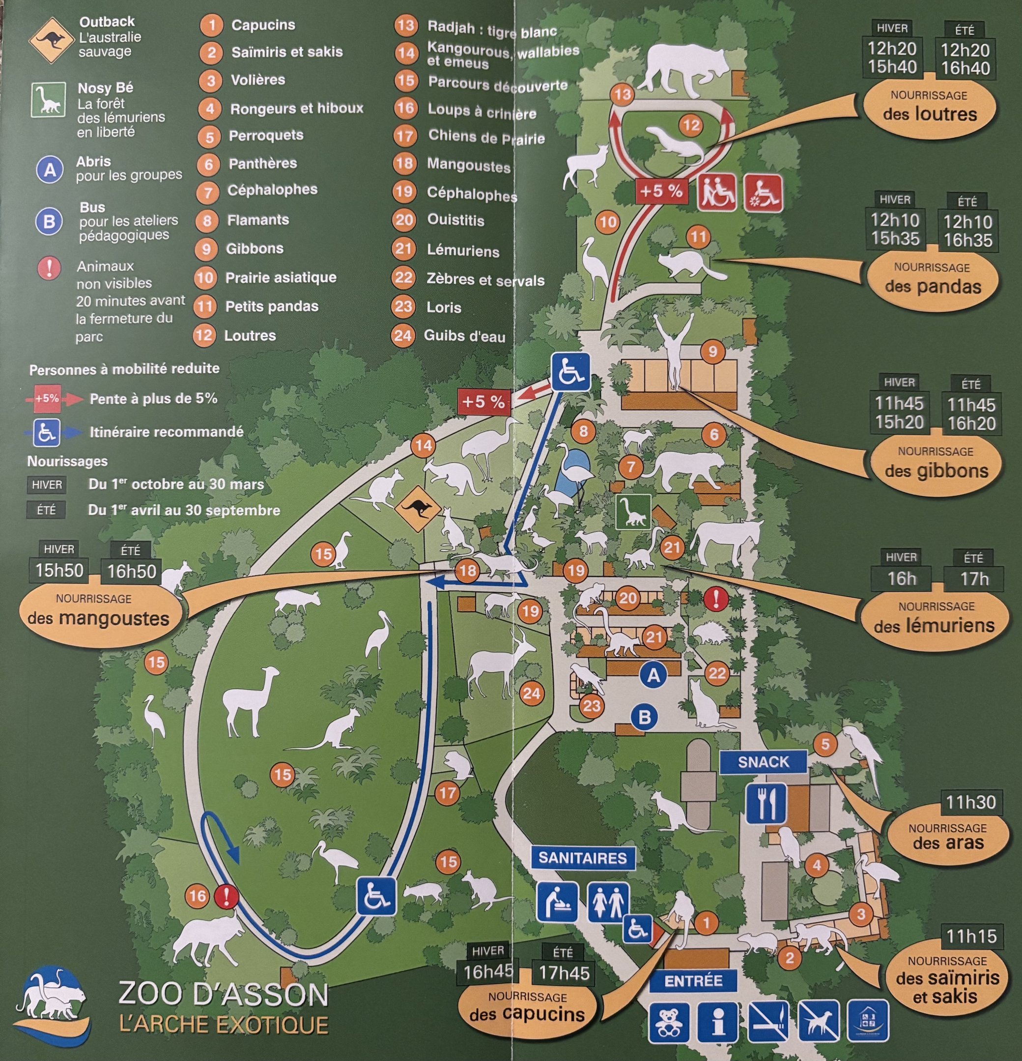 Zoo Map - 2015