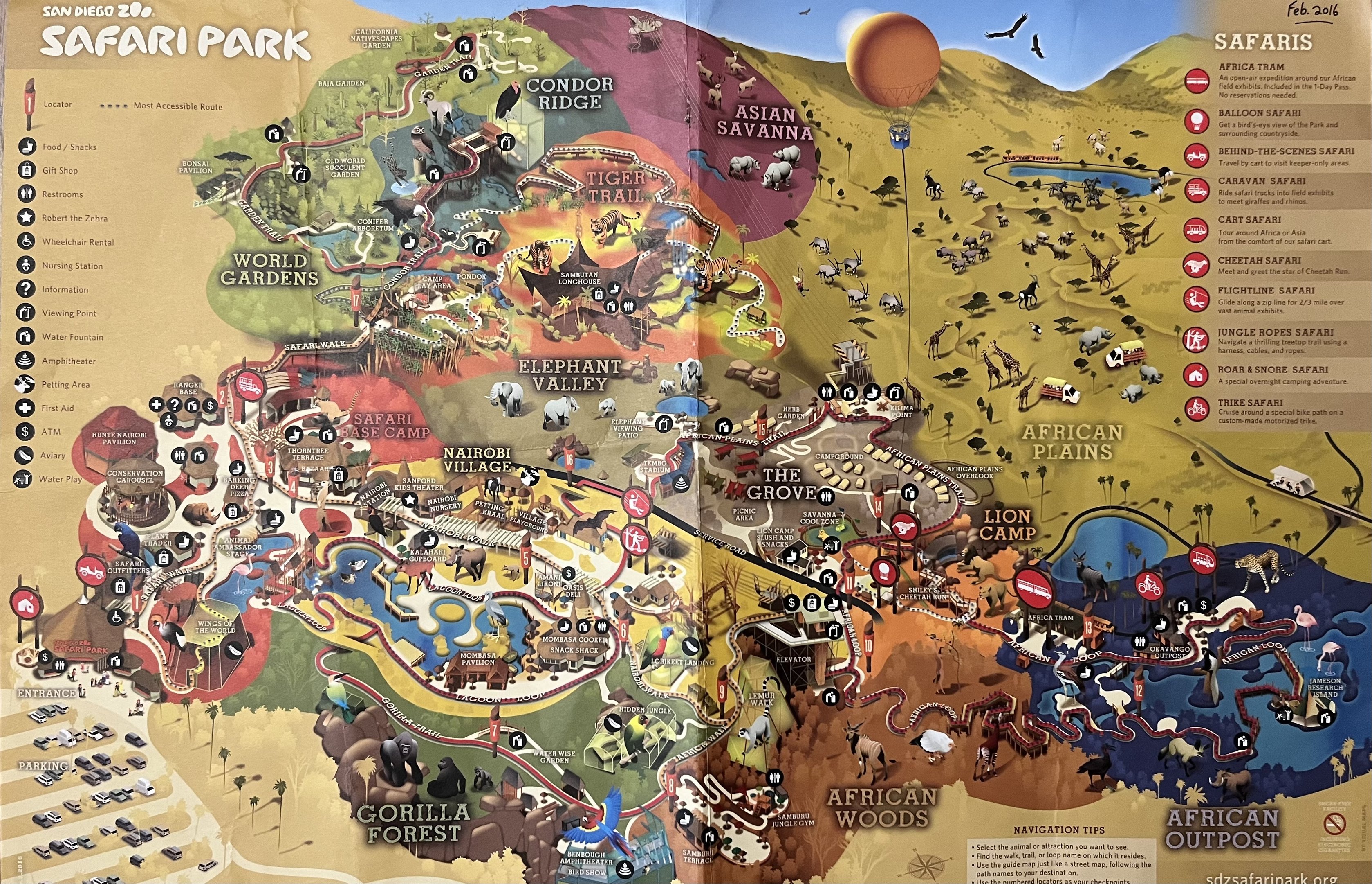 Zoo Map - 2016