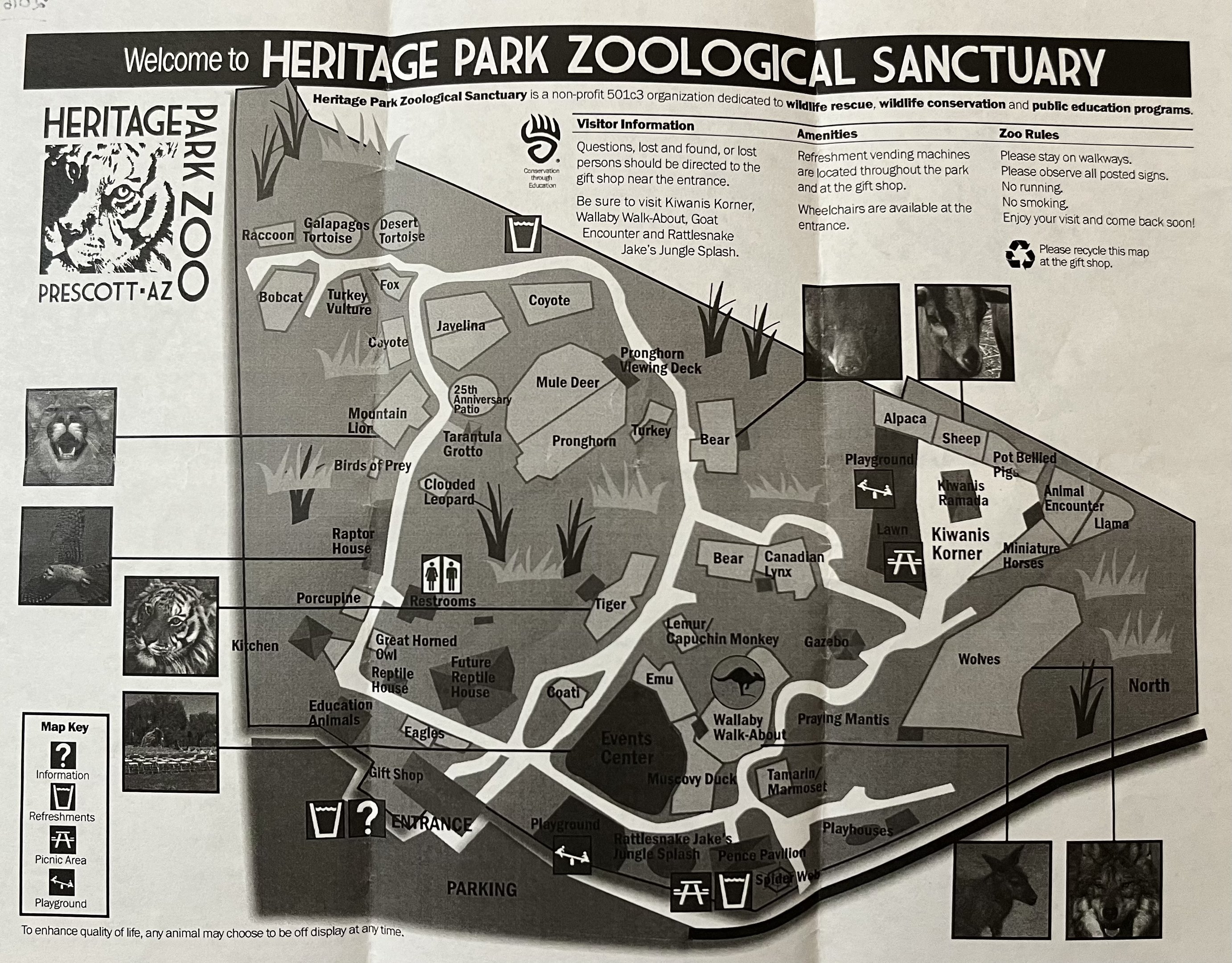 Zoo Map - 2016