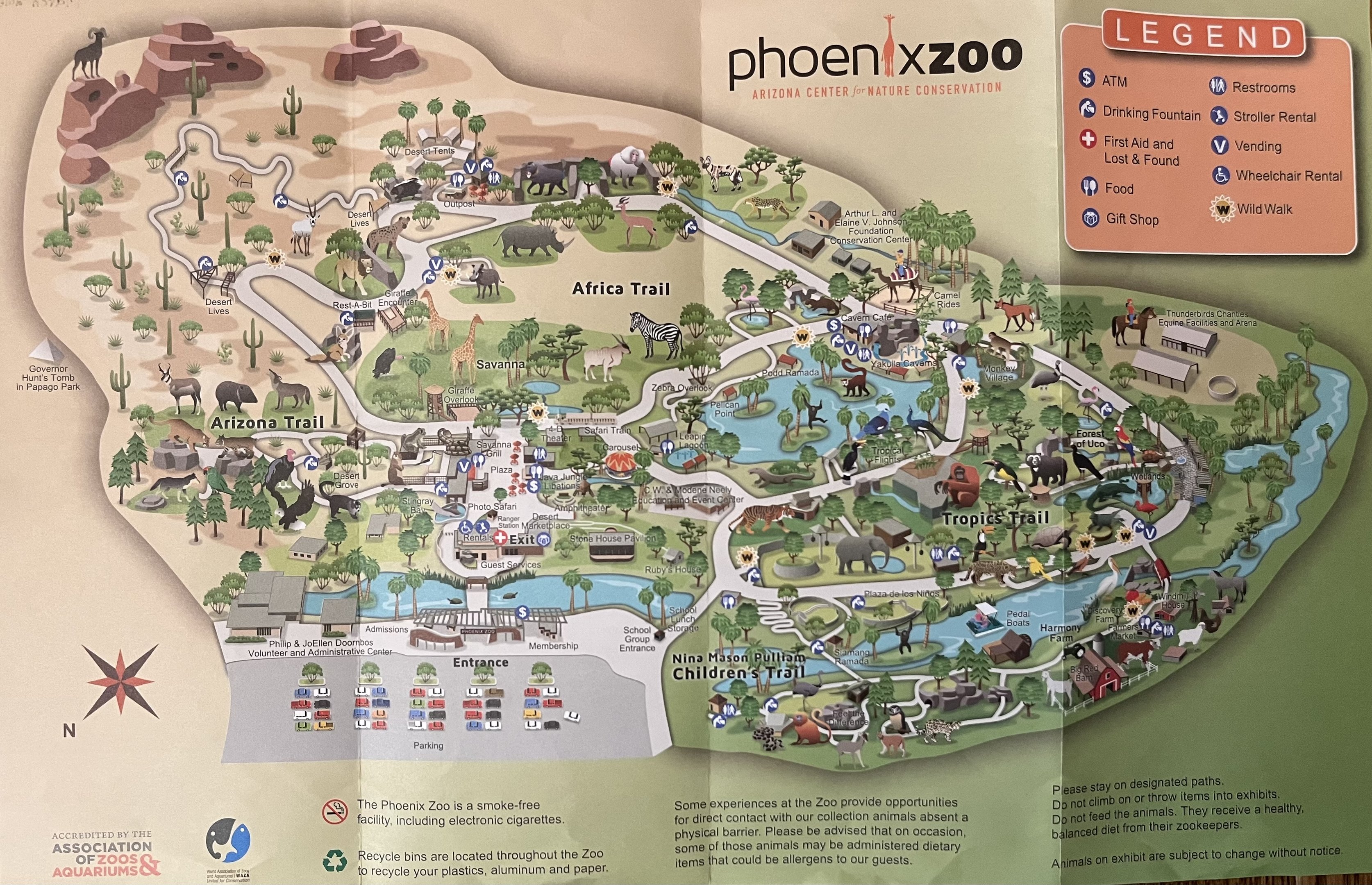 Zoo Map - 2016