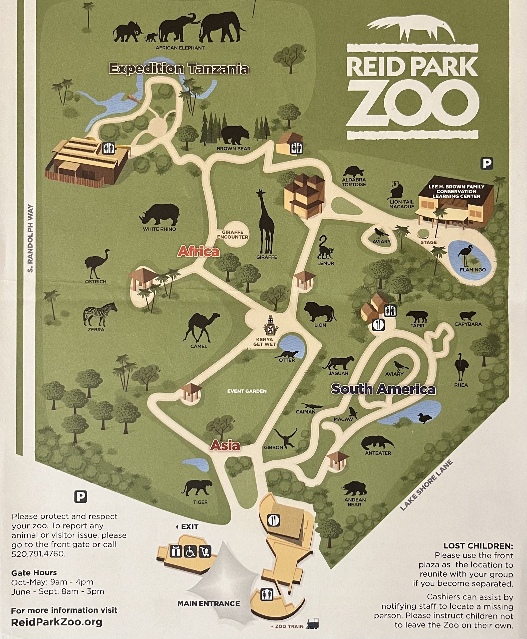 Zoo Map - 2016