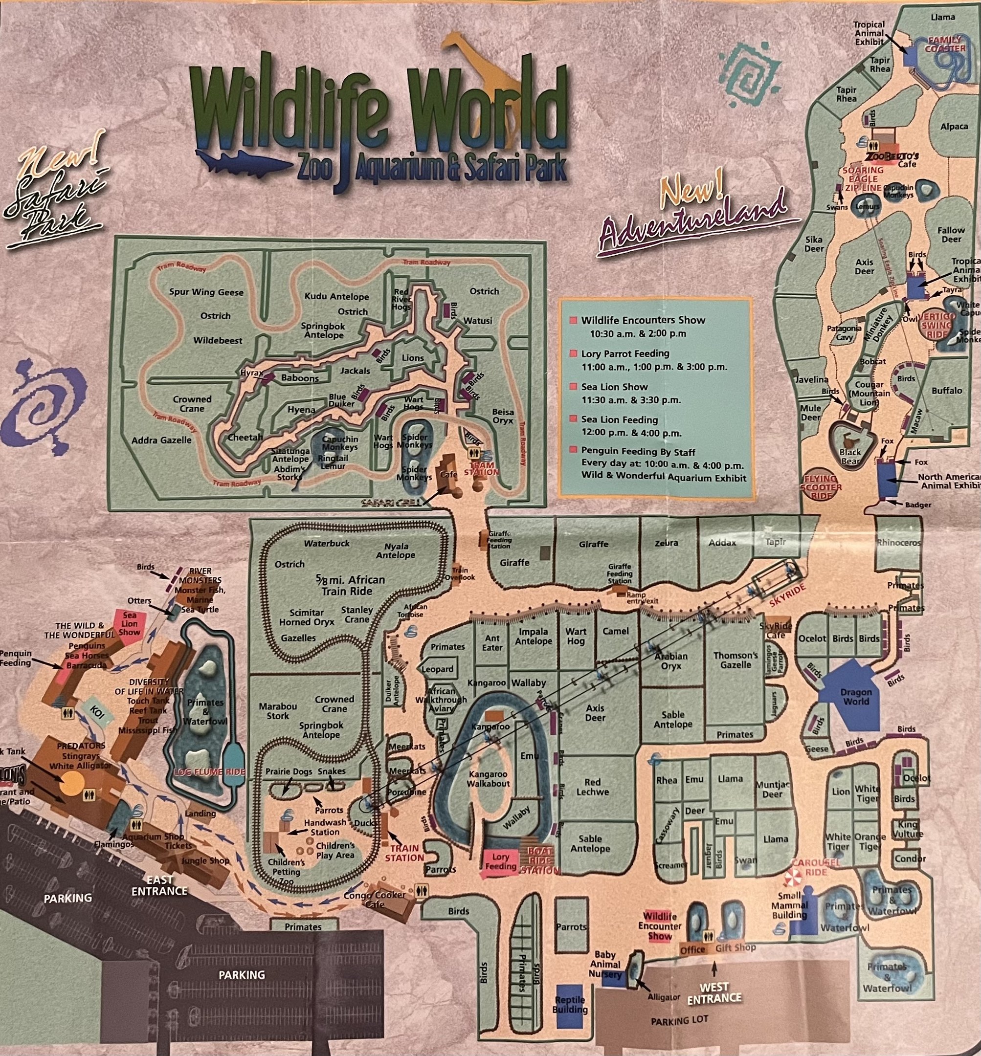 Zoo Map - 2016
