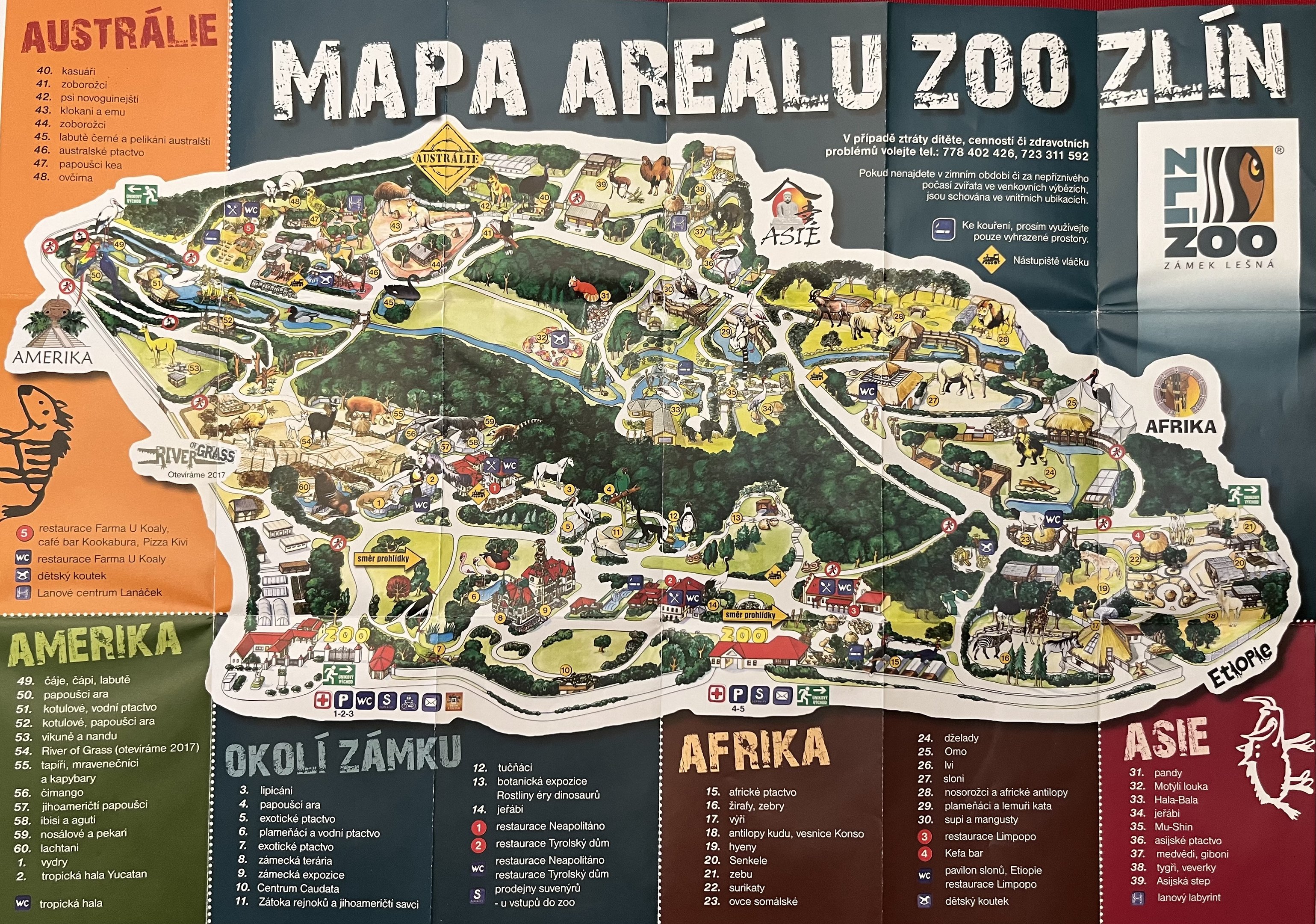 Zoo Map - 2016