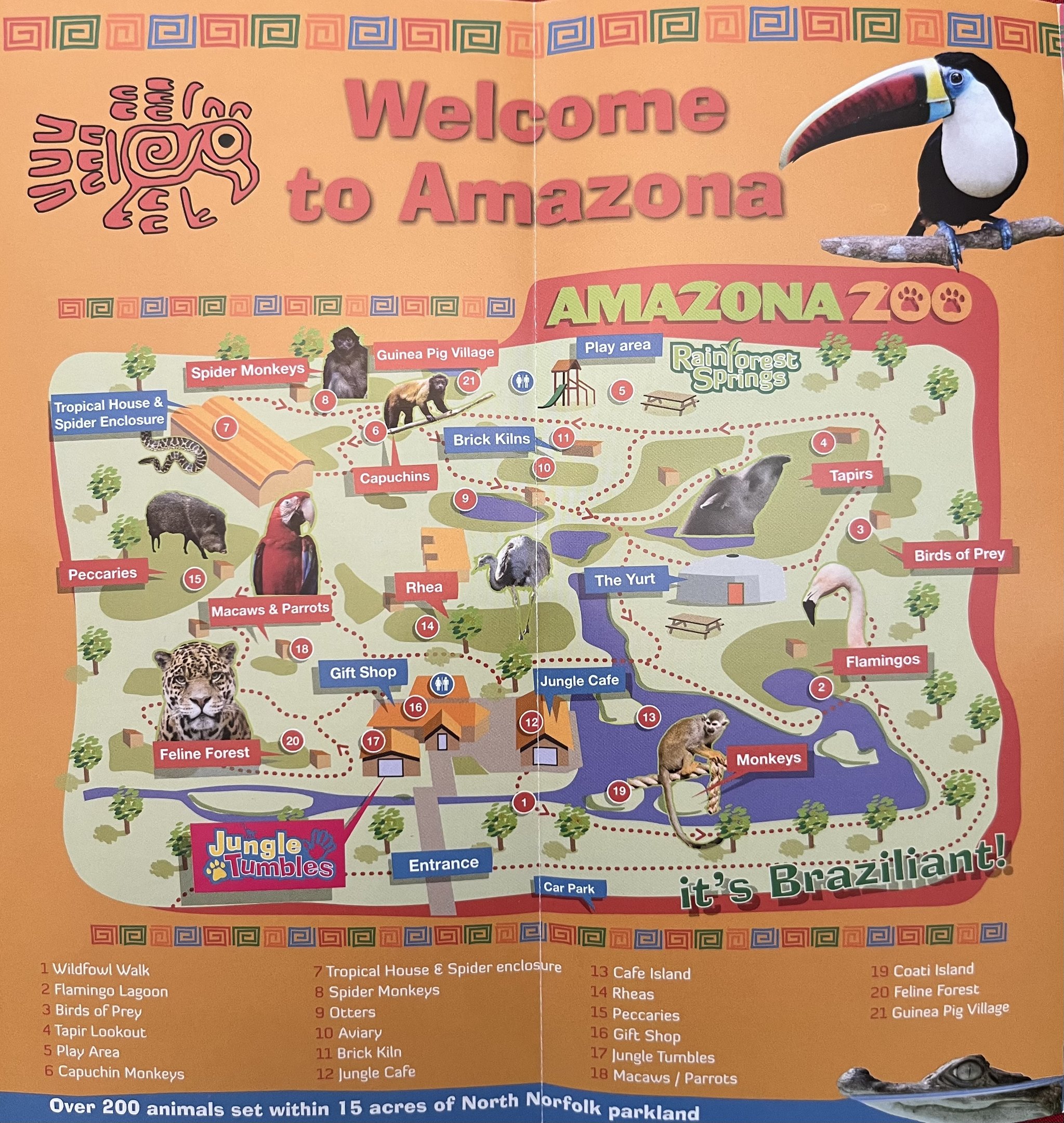 Zoo Map - 2016