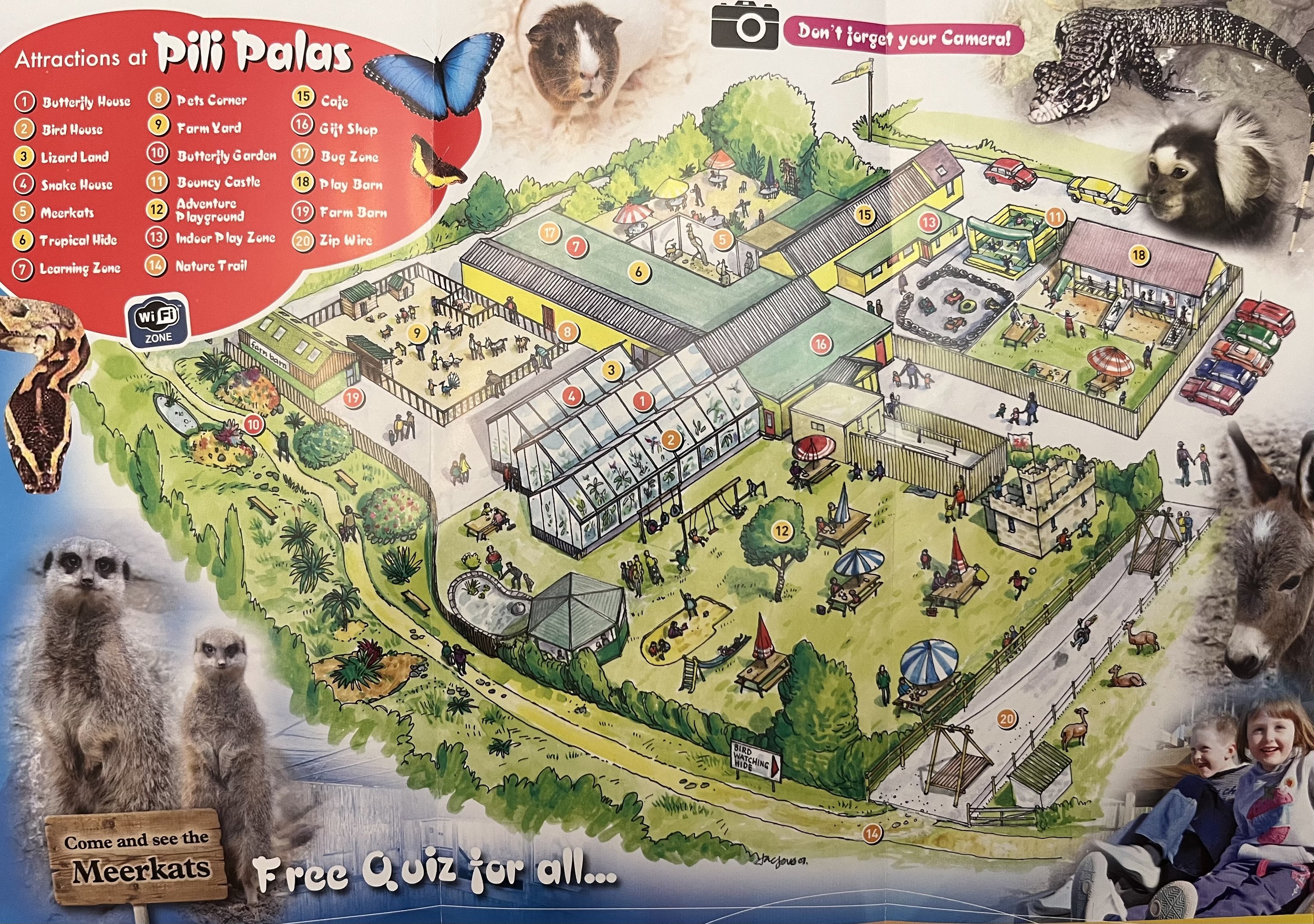 Zoo Map - 2016