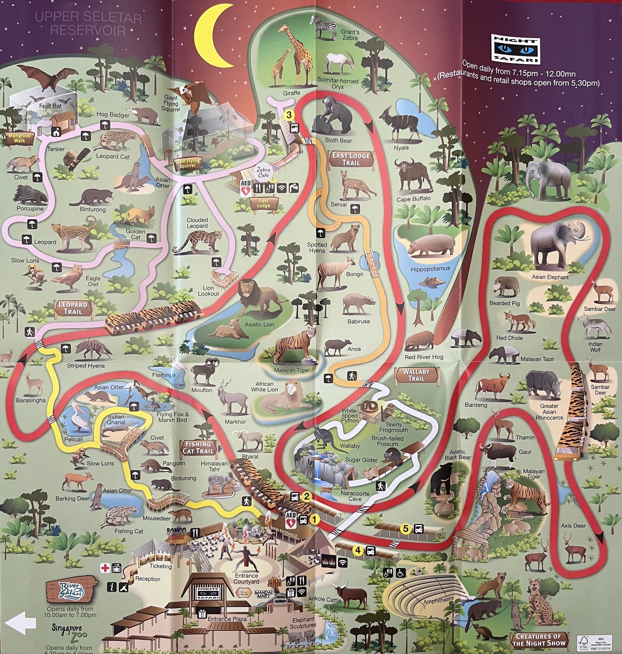 Zoo Map - 2016