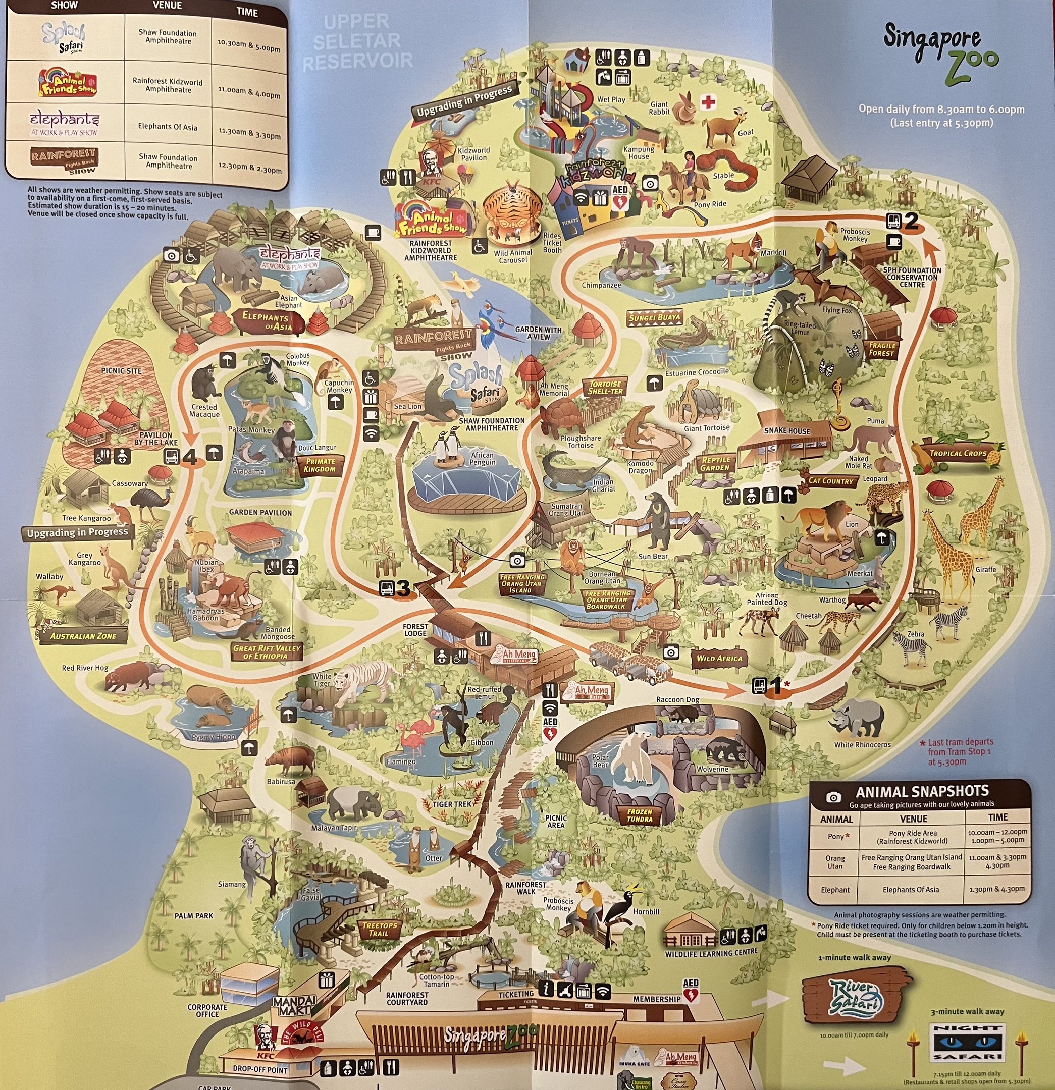 Zoo Map - 2016