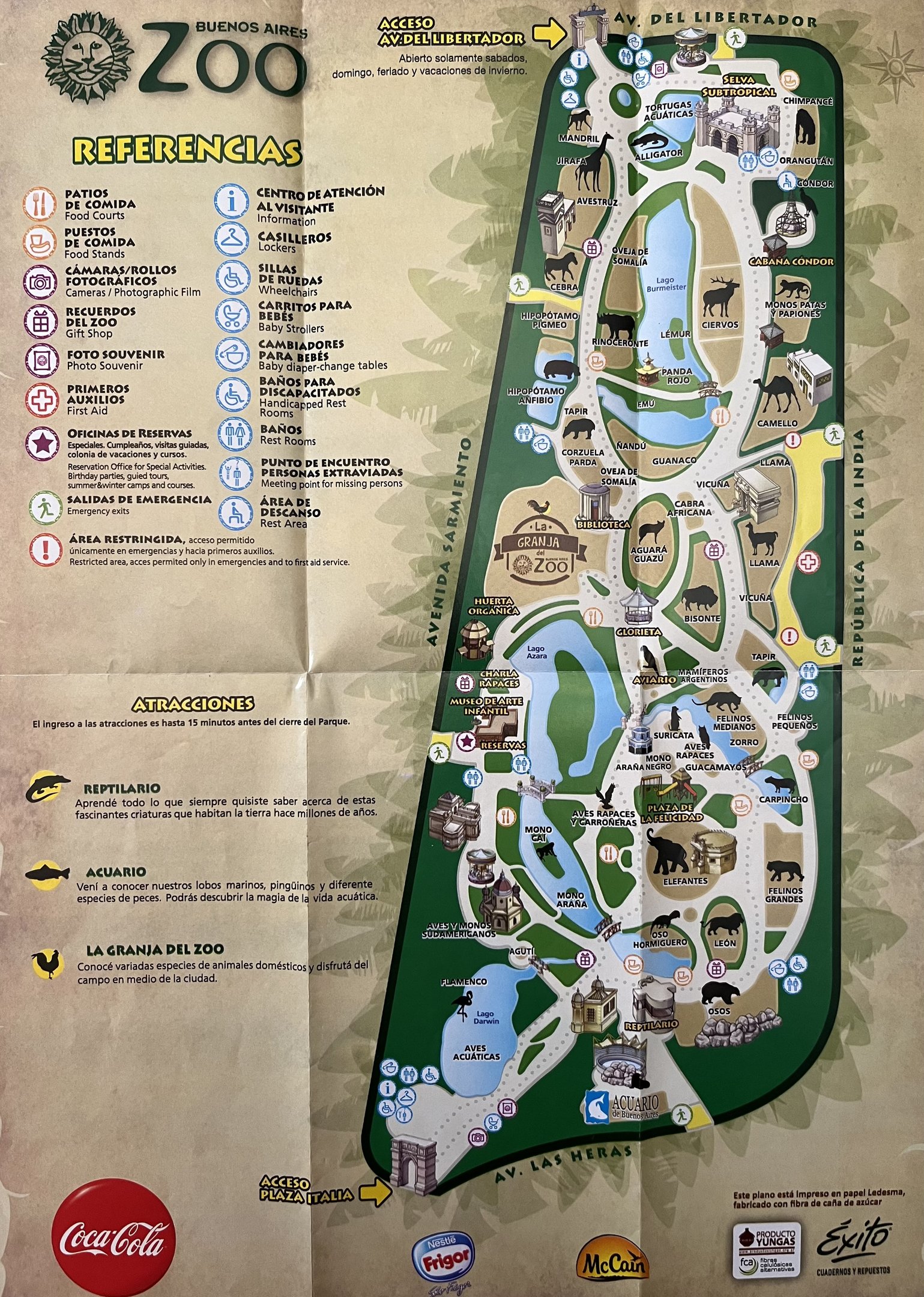 Zoo Map - 2016