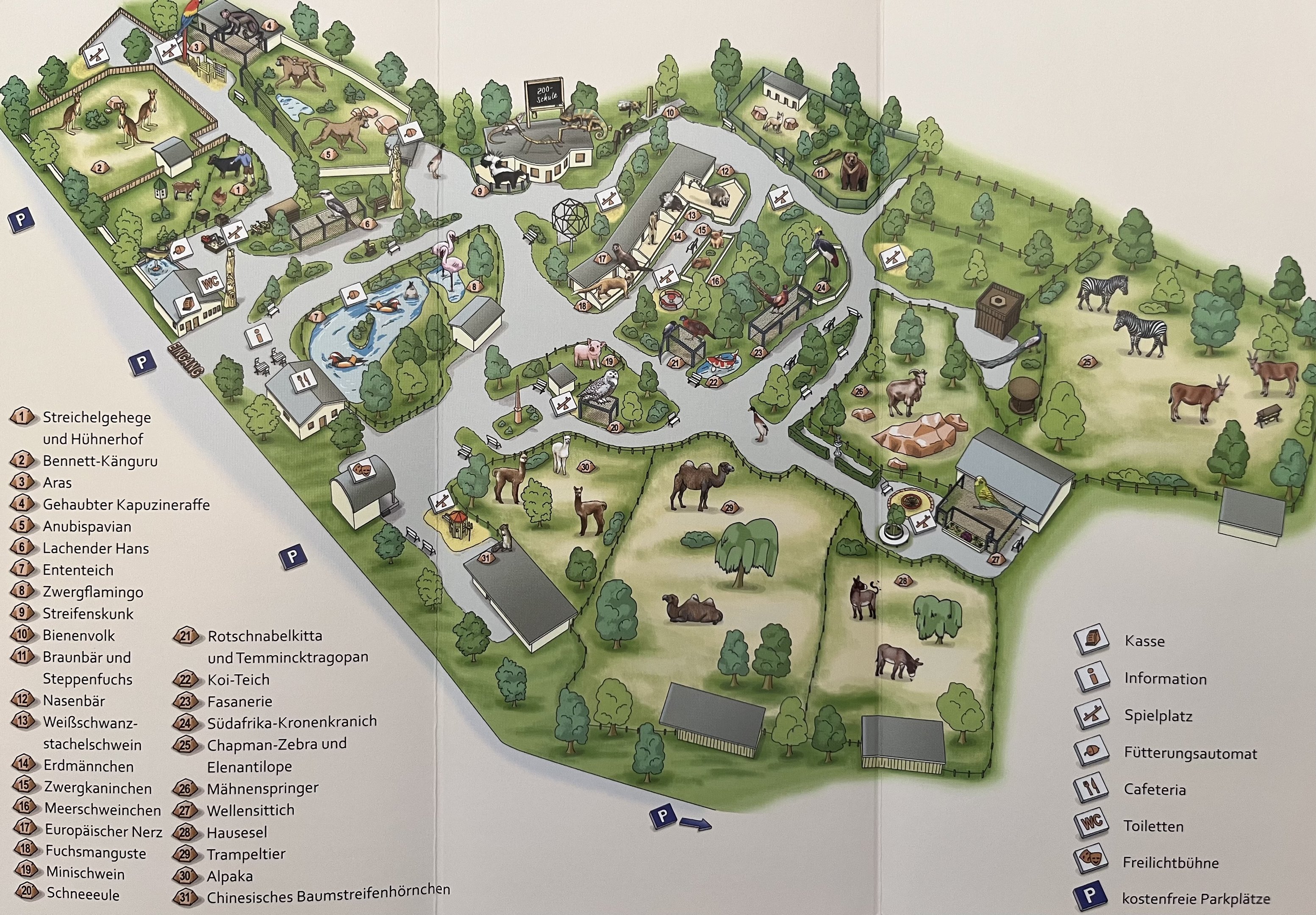 Zoo Map - 2016?