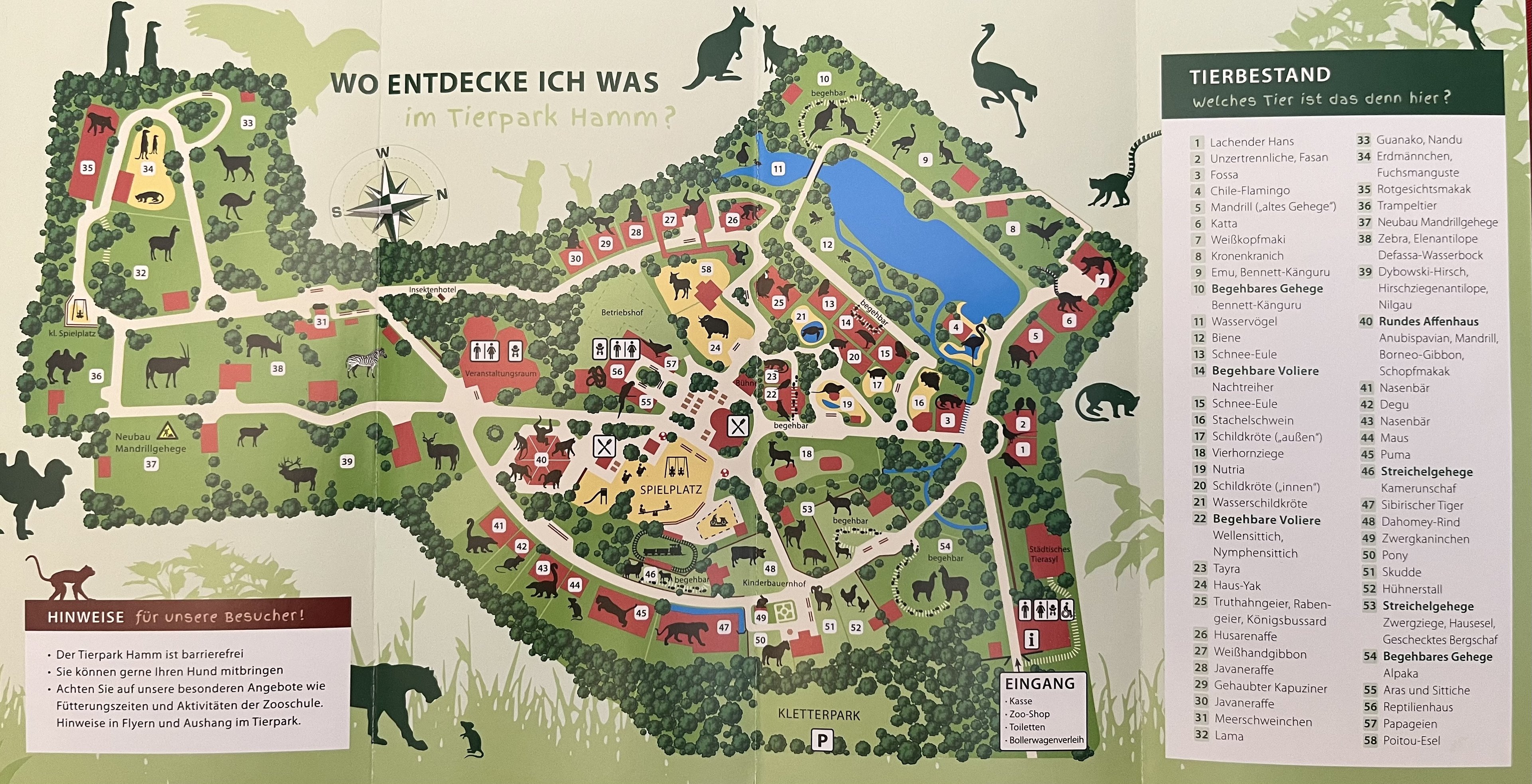Zoo Map - 2016