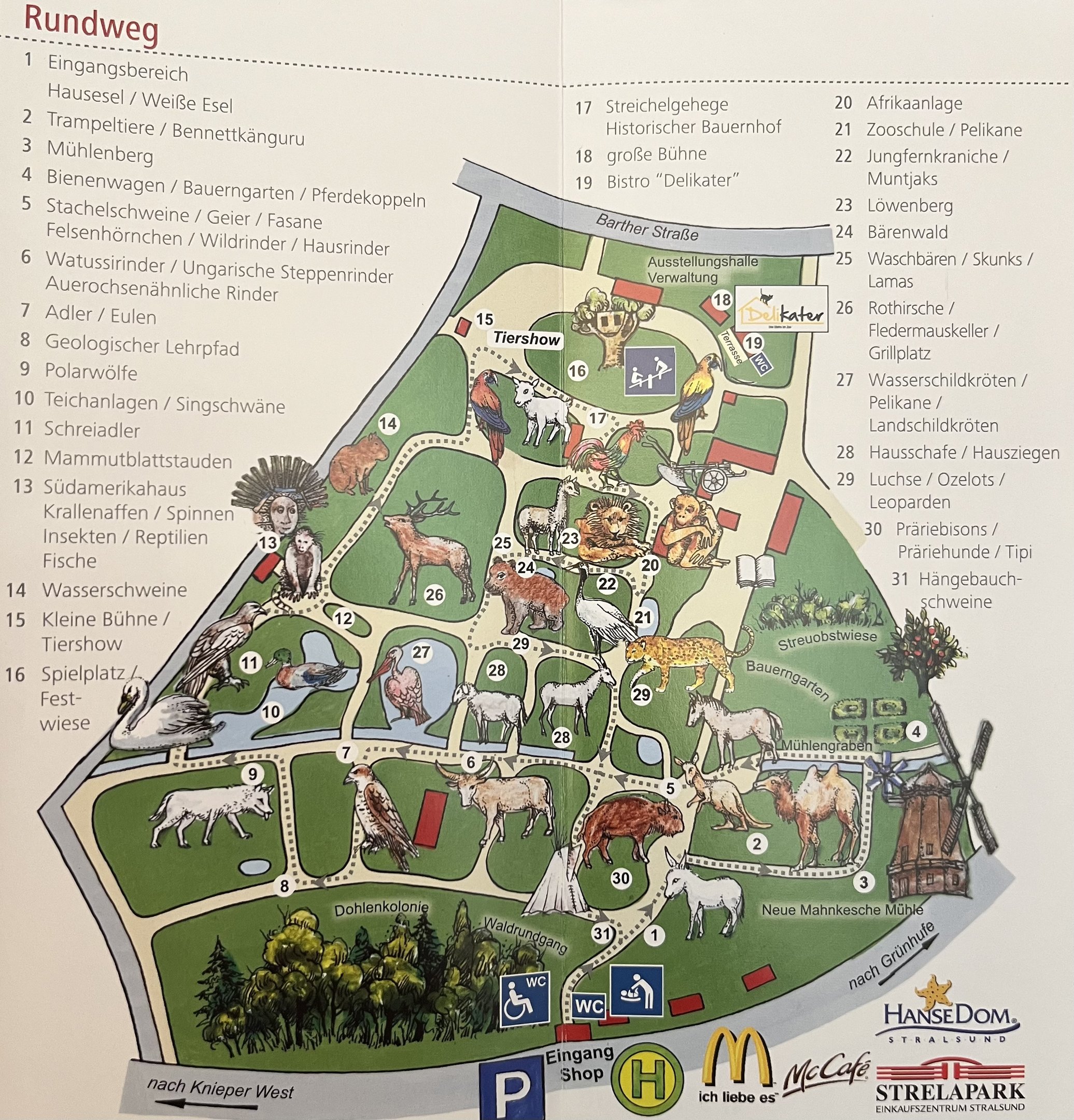 Zoo Map - 2016