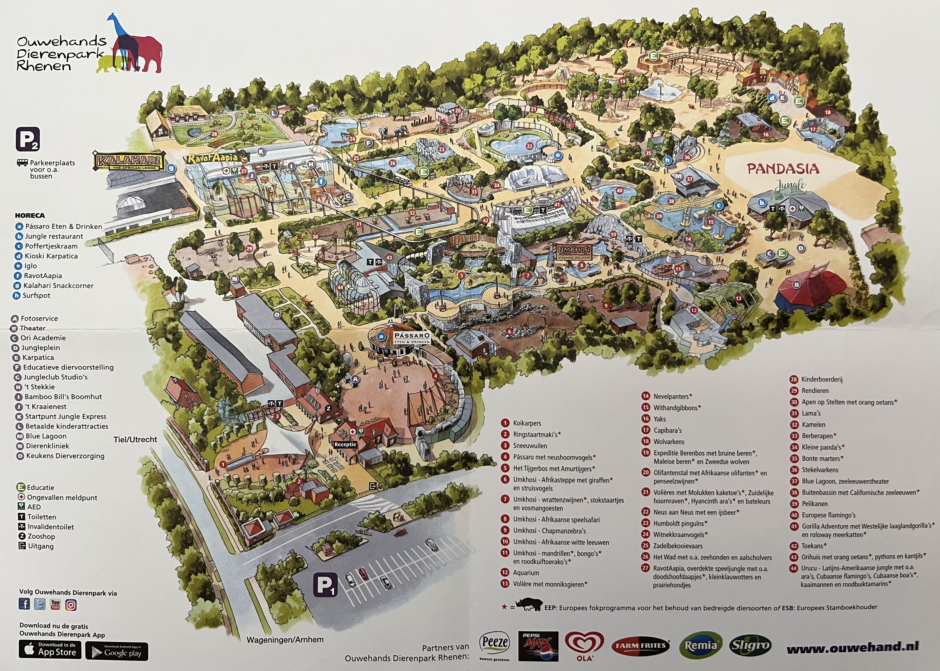 Zoo Map - 2016