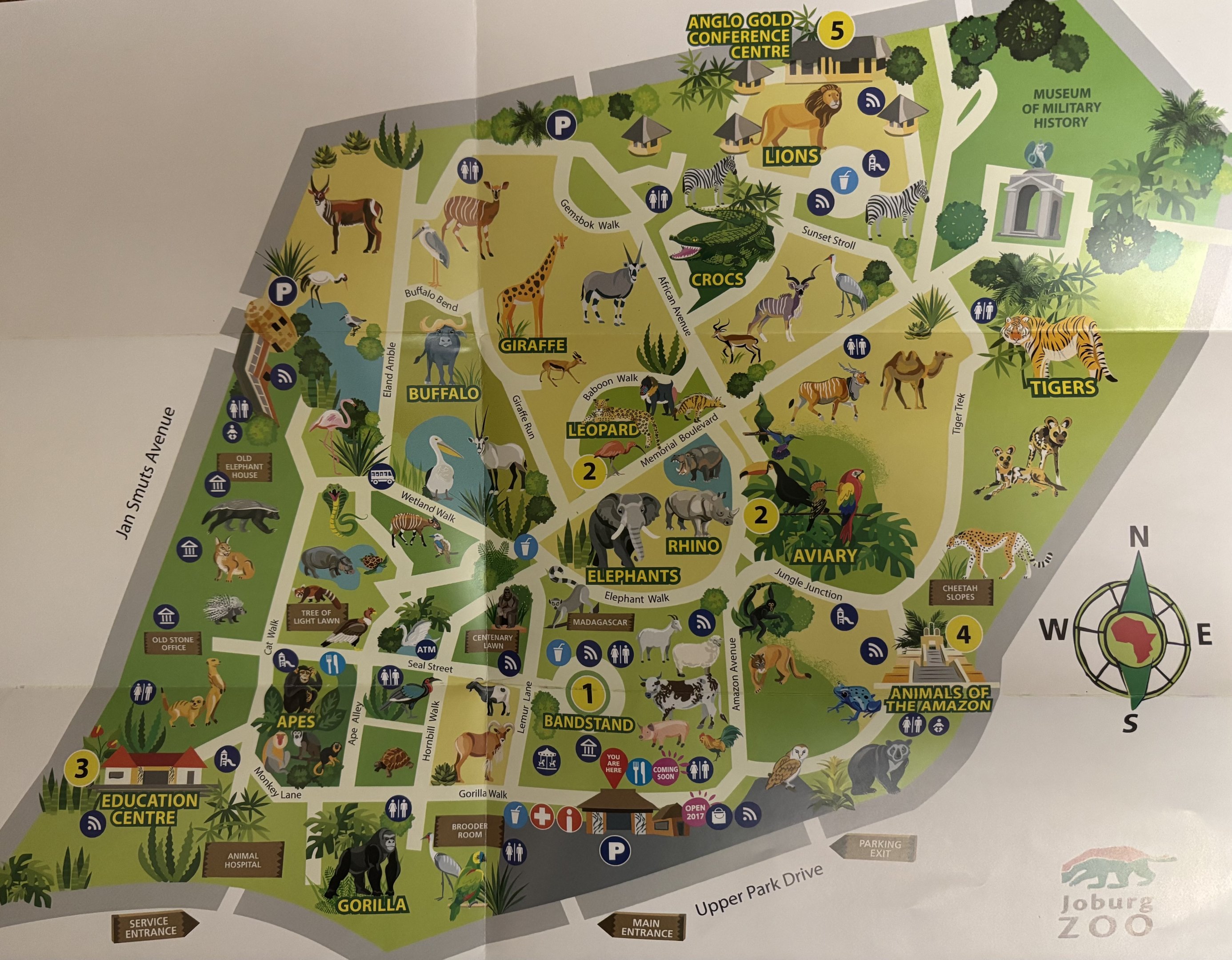 Zoo Map - 2016