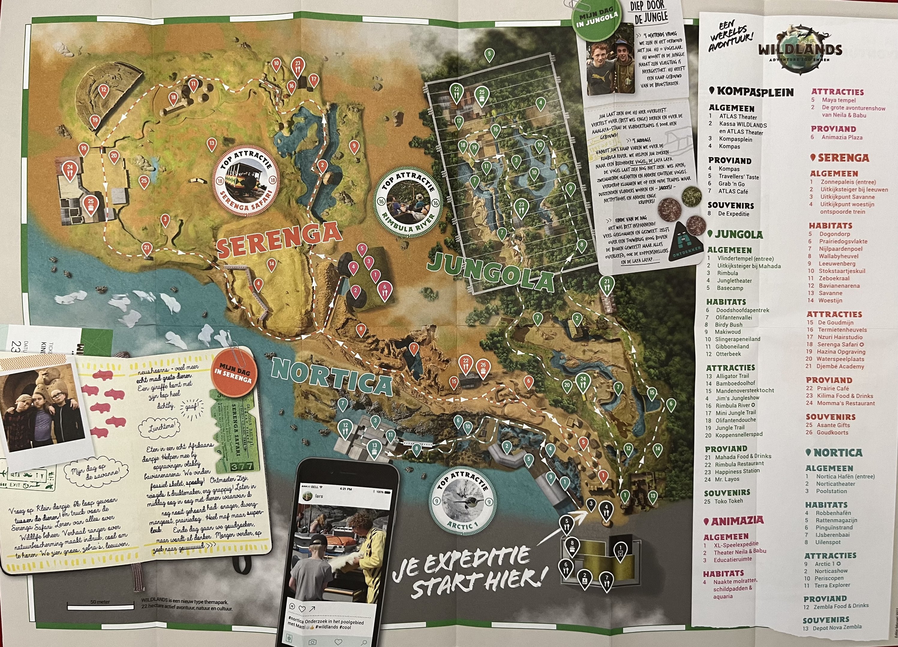 Zoo Map - 2017 (Dutch)