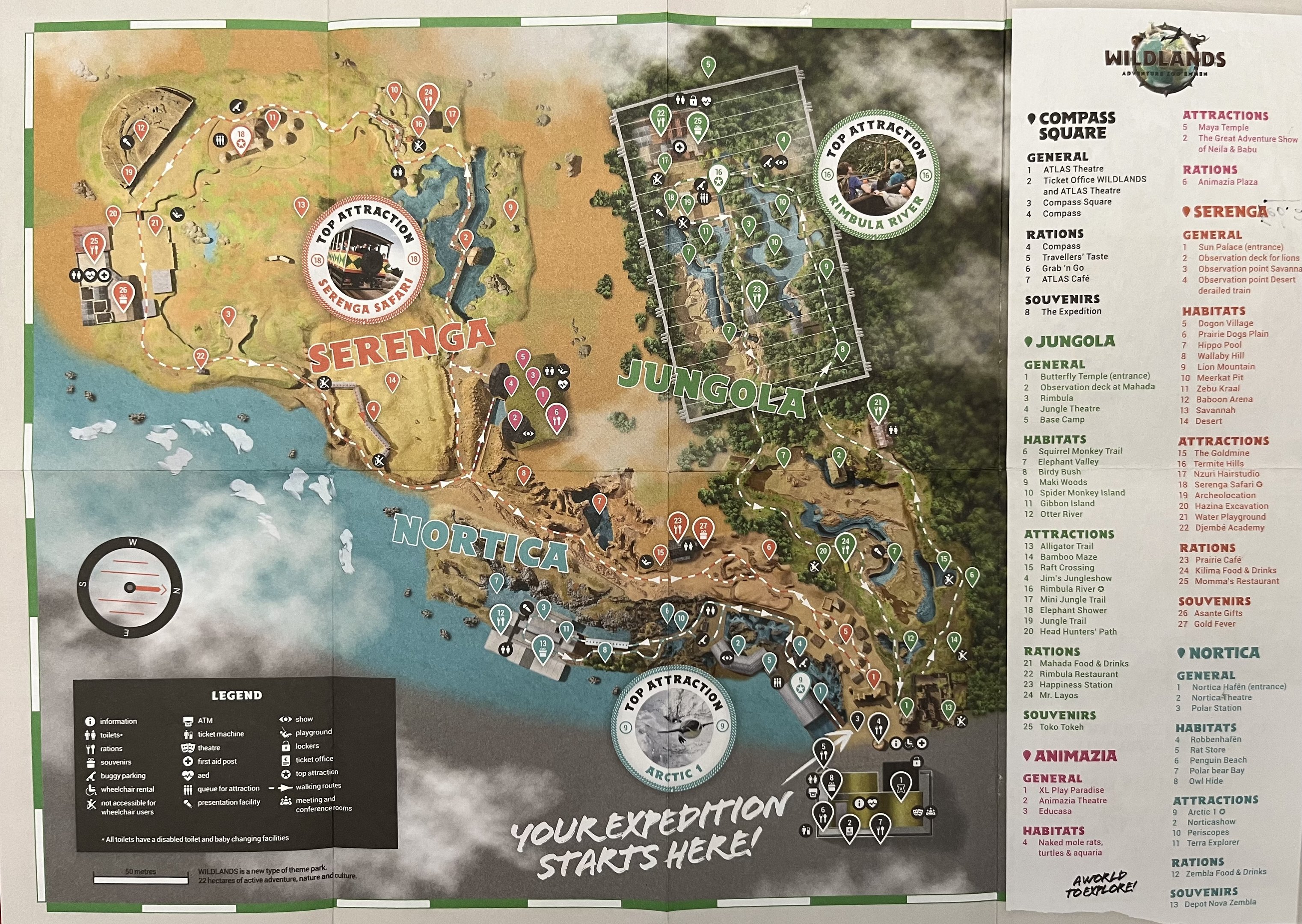 Zoo Map - 2017 (English)