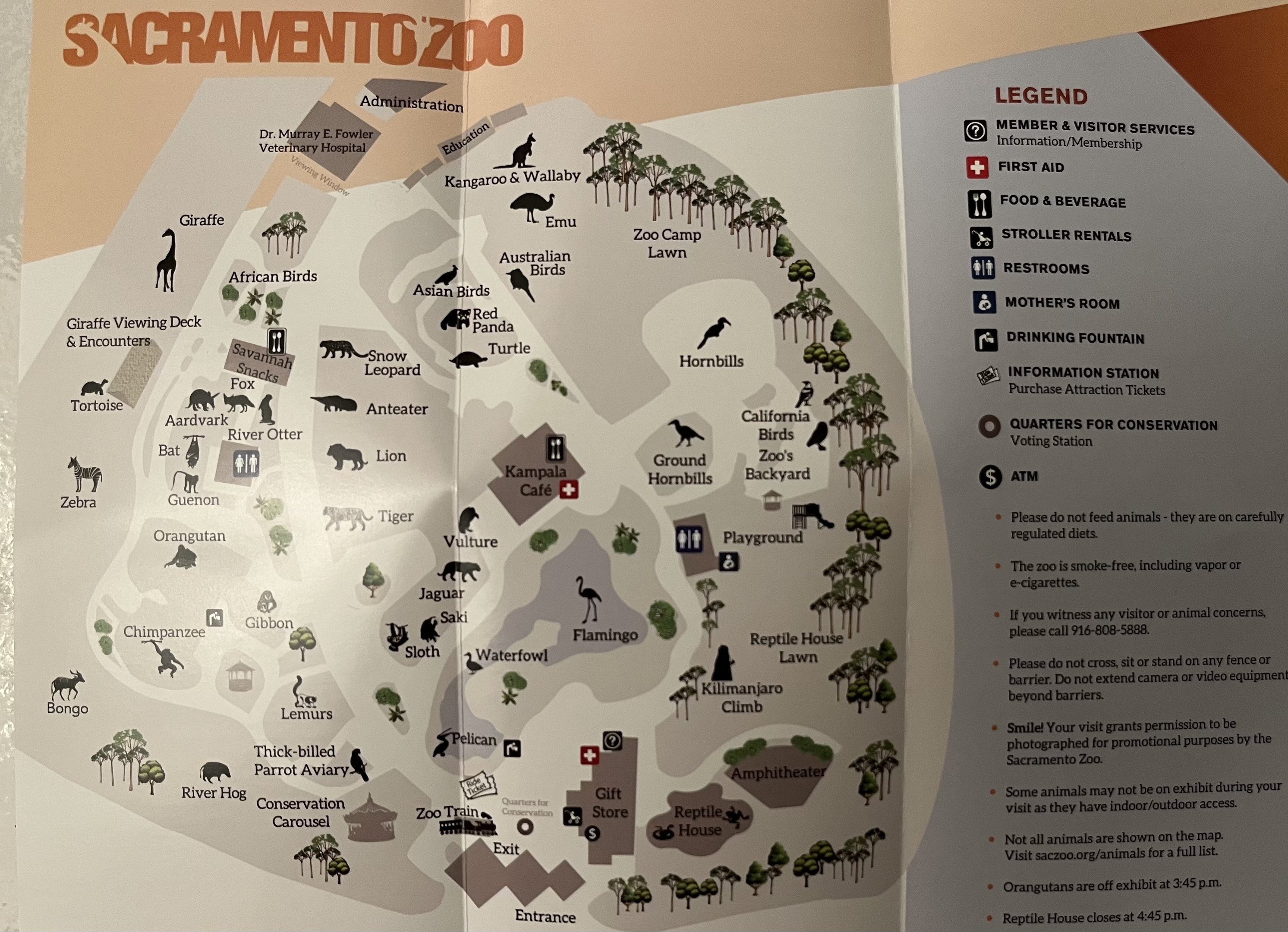 Zoo Map - 2017