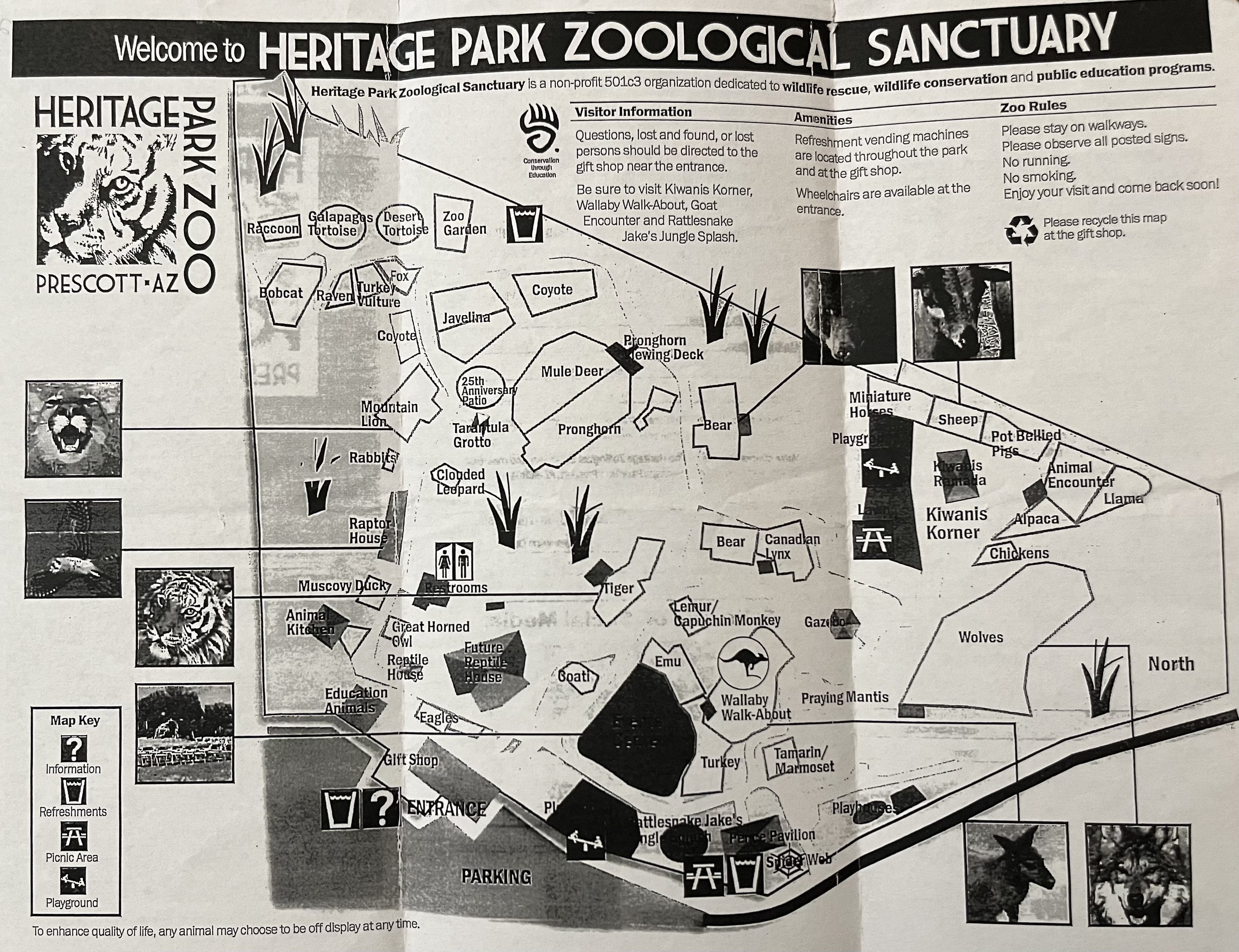 Zoo Map - 2017