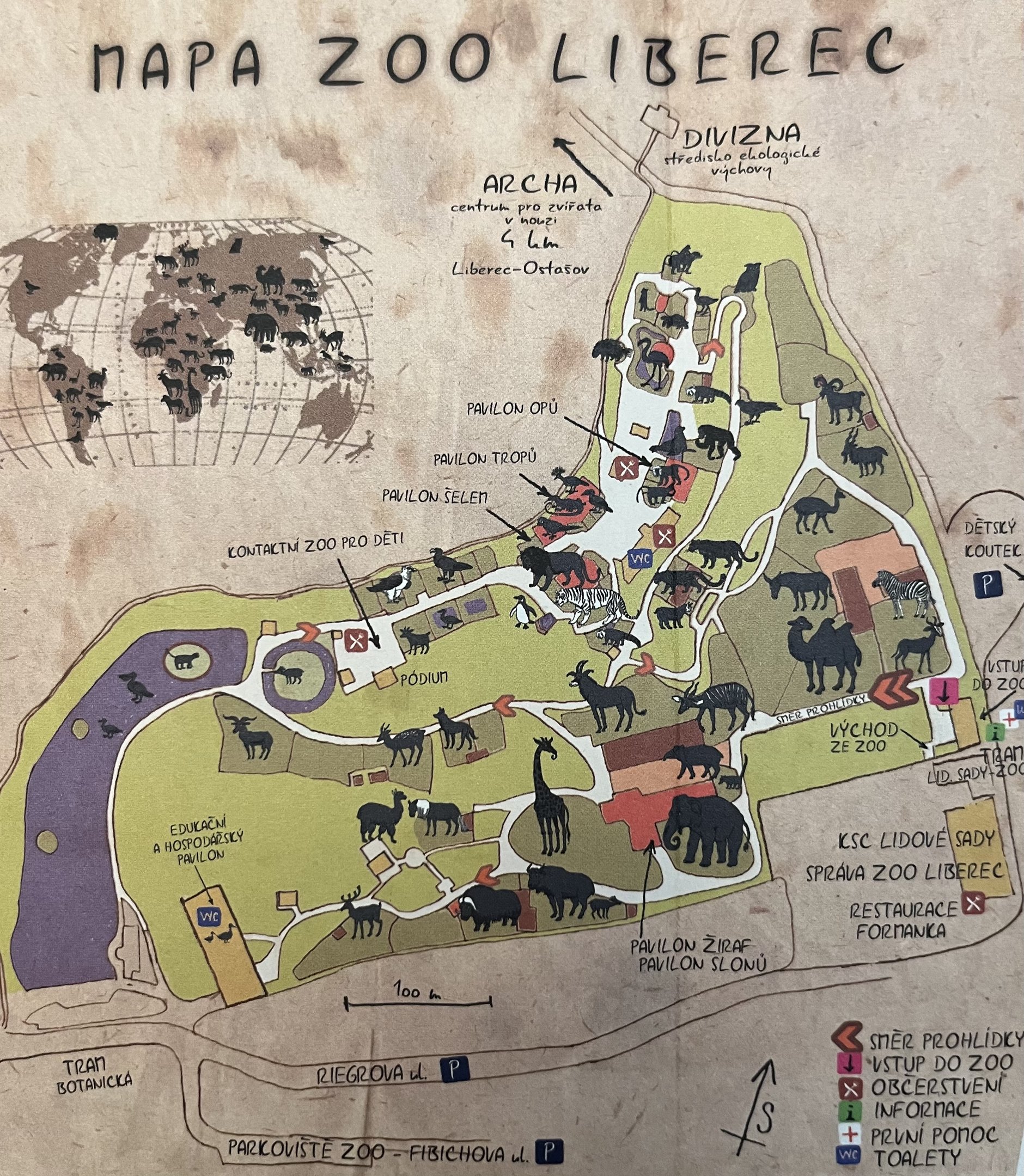 Zoo Map - 2017