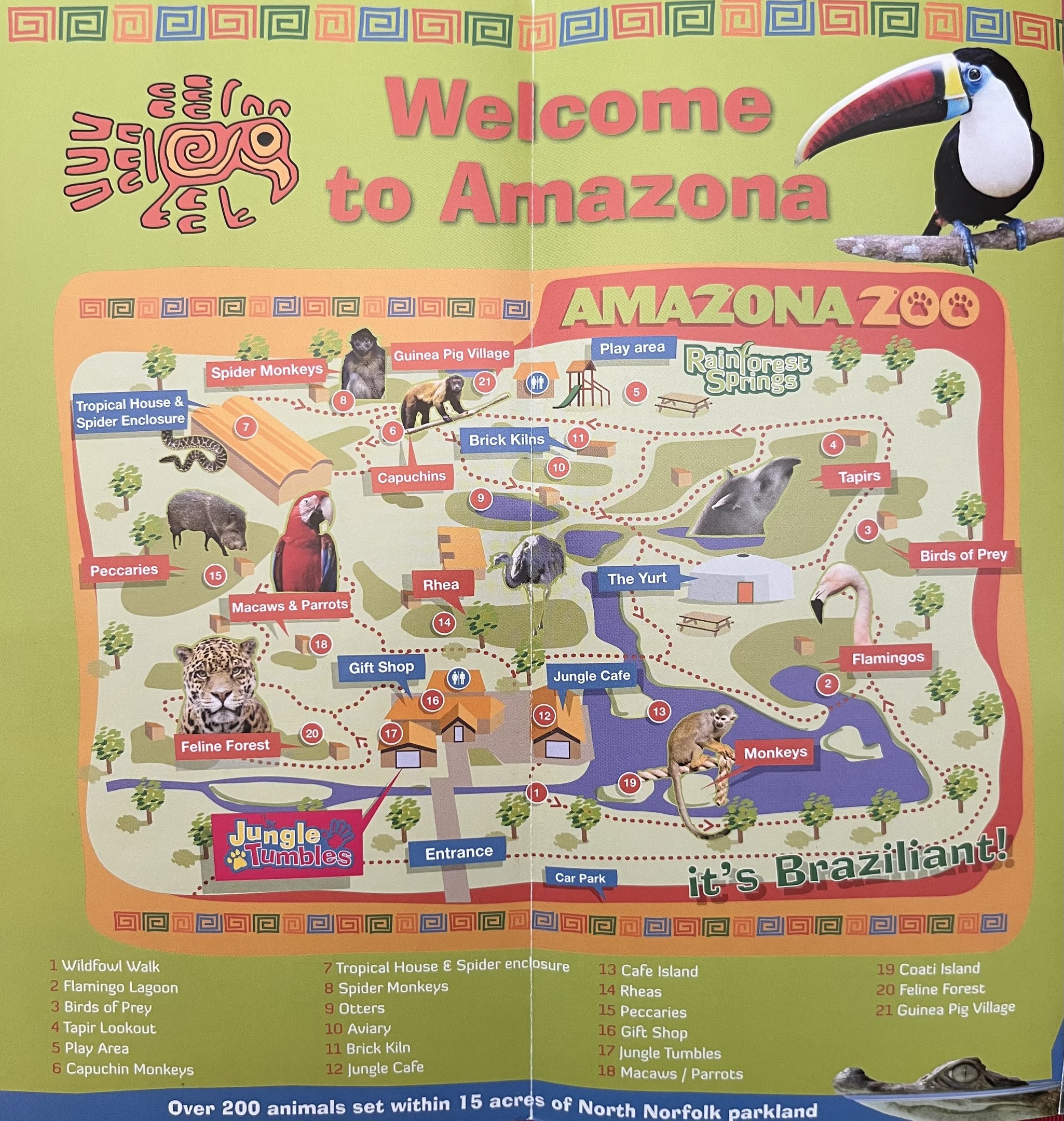 Zoo Map - 2017