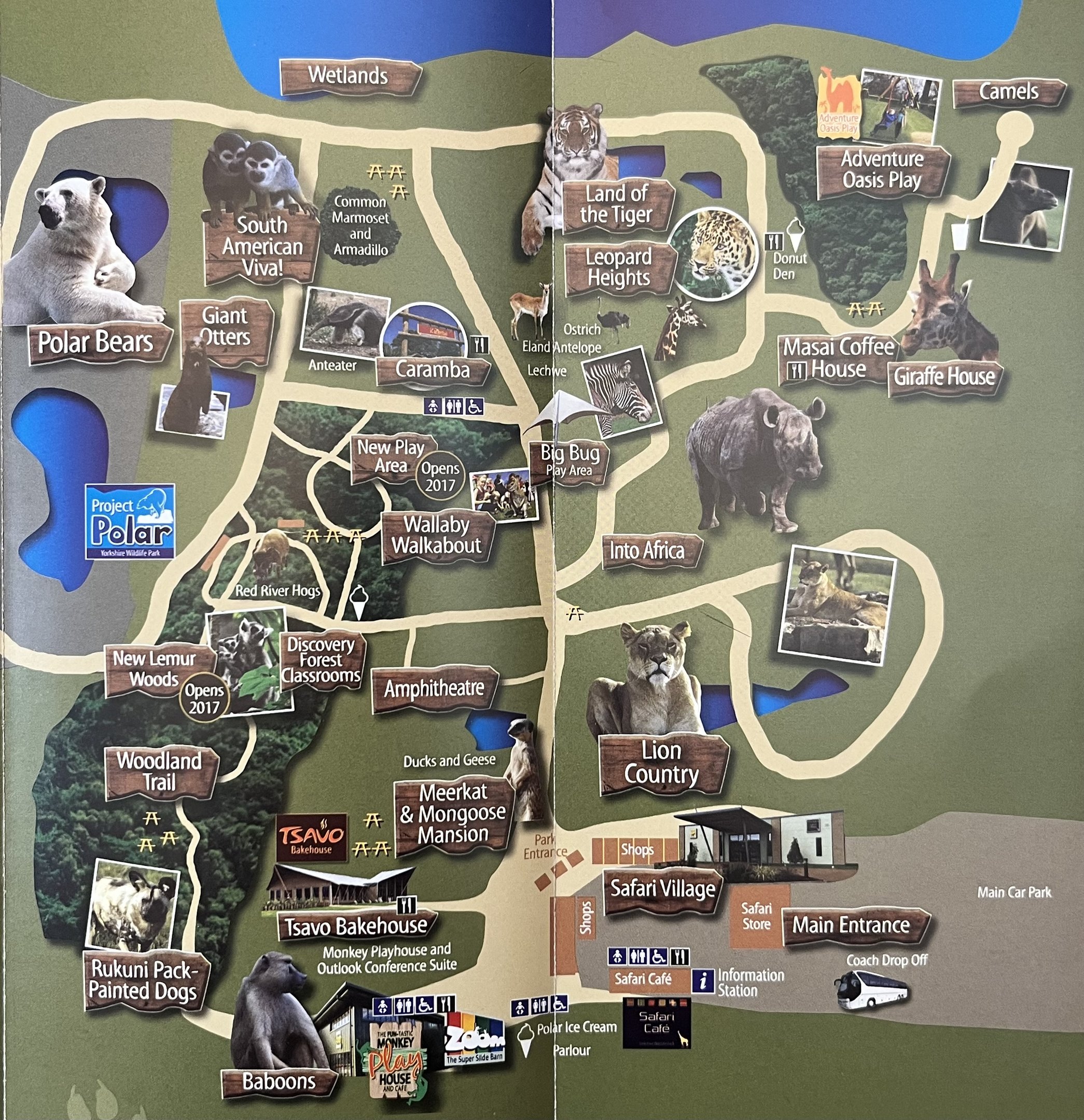 Zoo Map - 2017