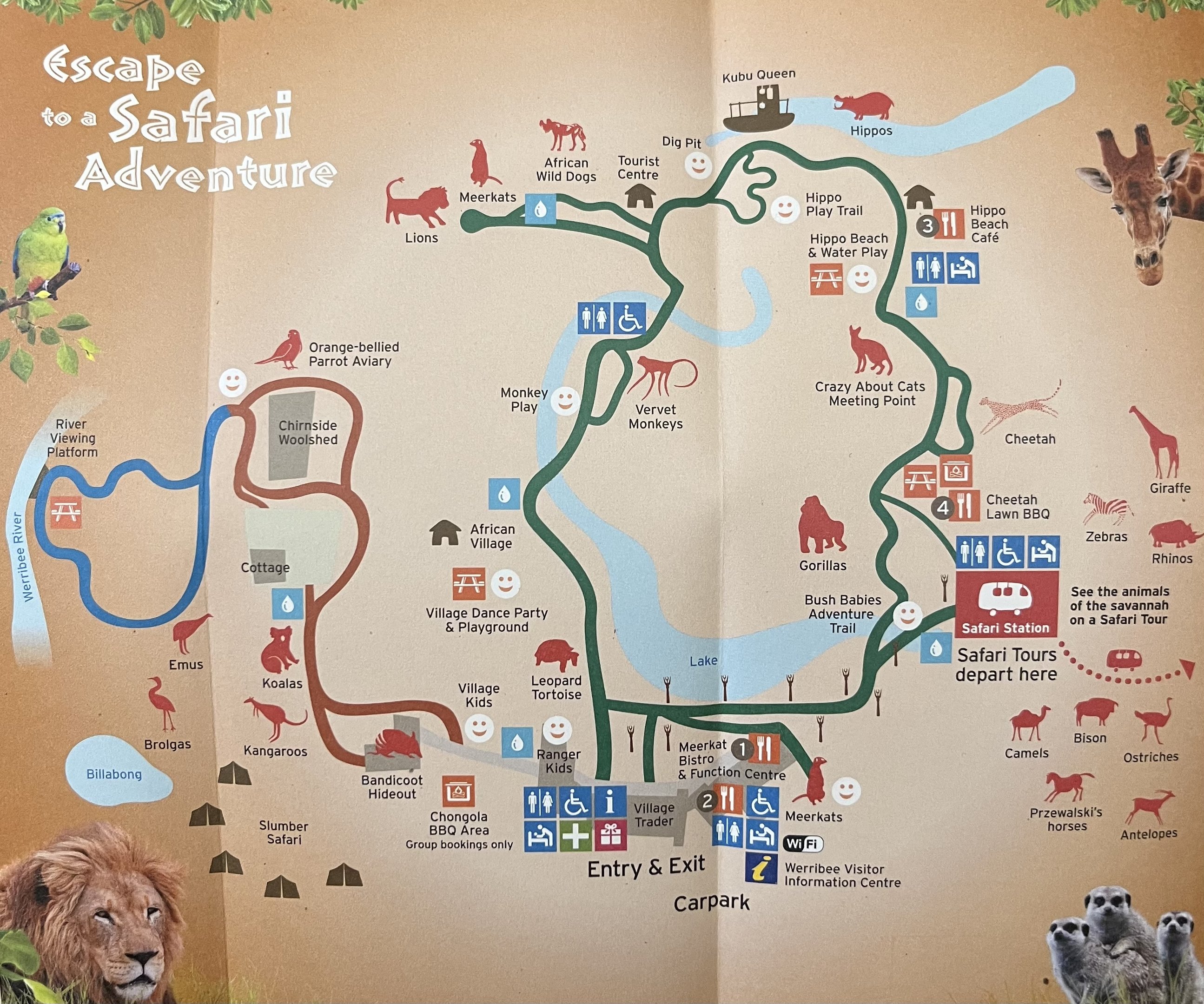 Zoo Map - 2017