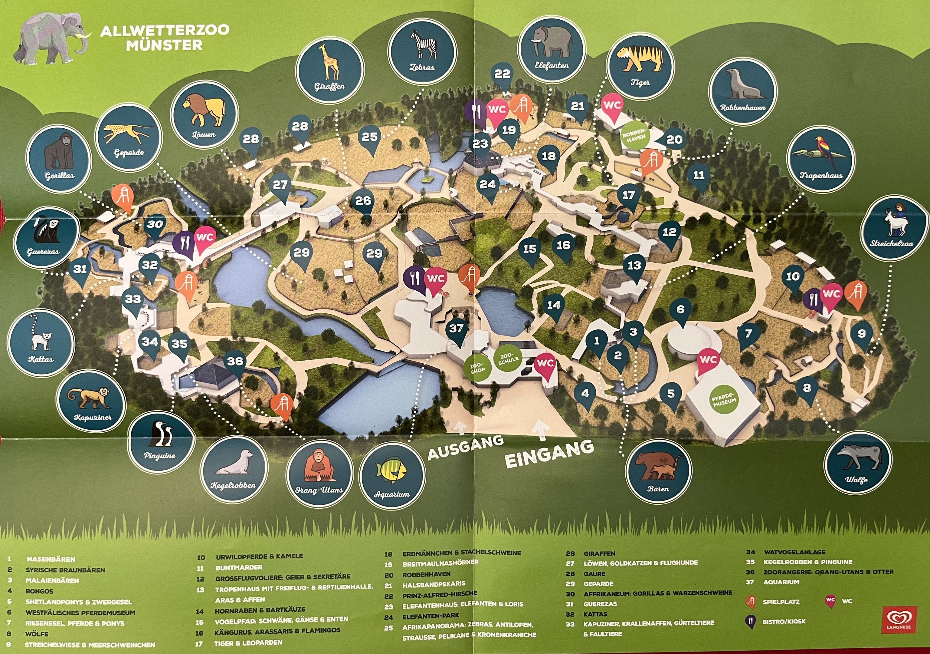 Zoo Map - 2017