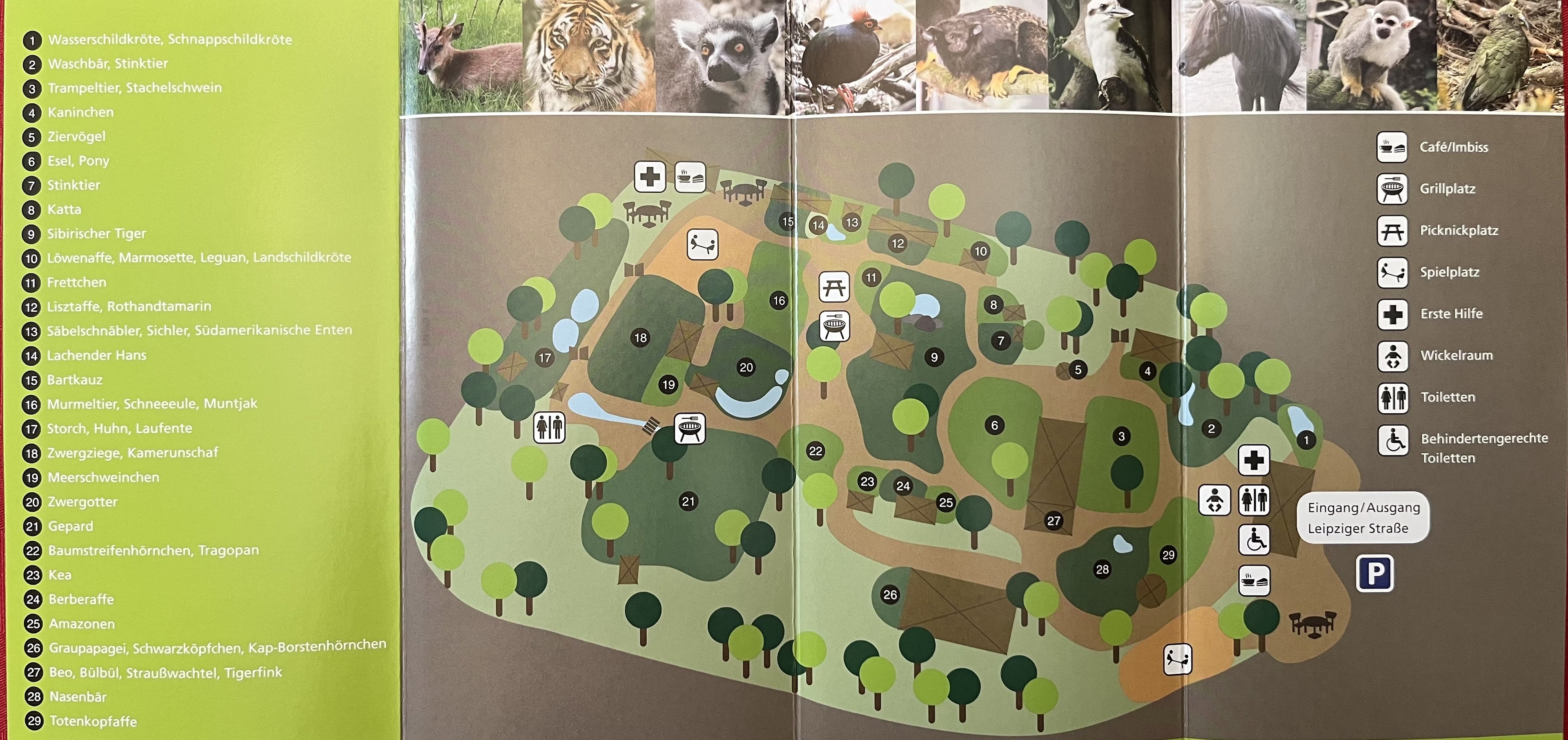 Zoo Map - 2017