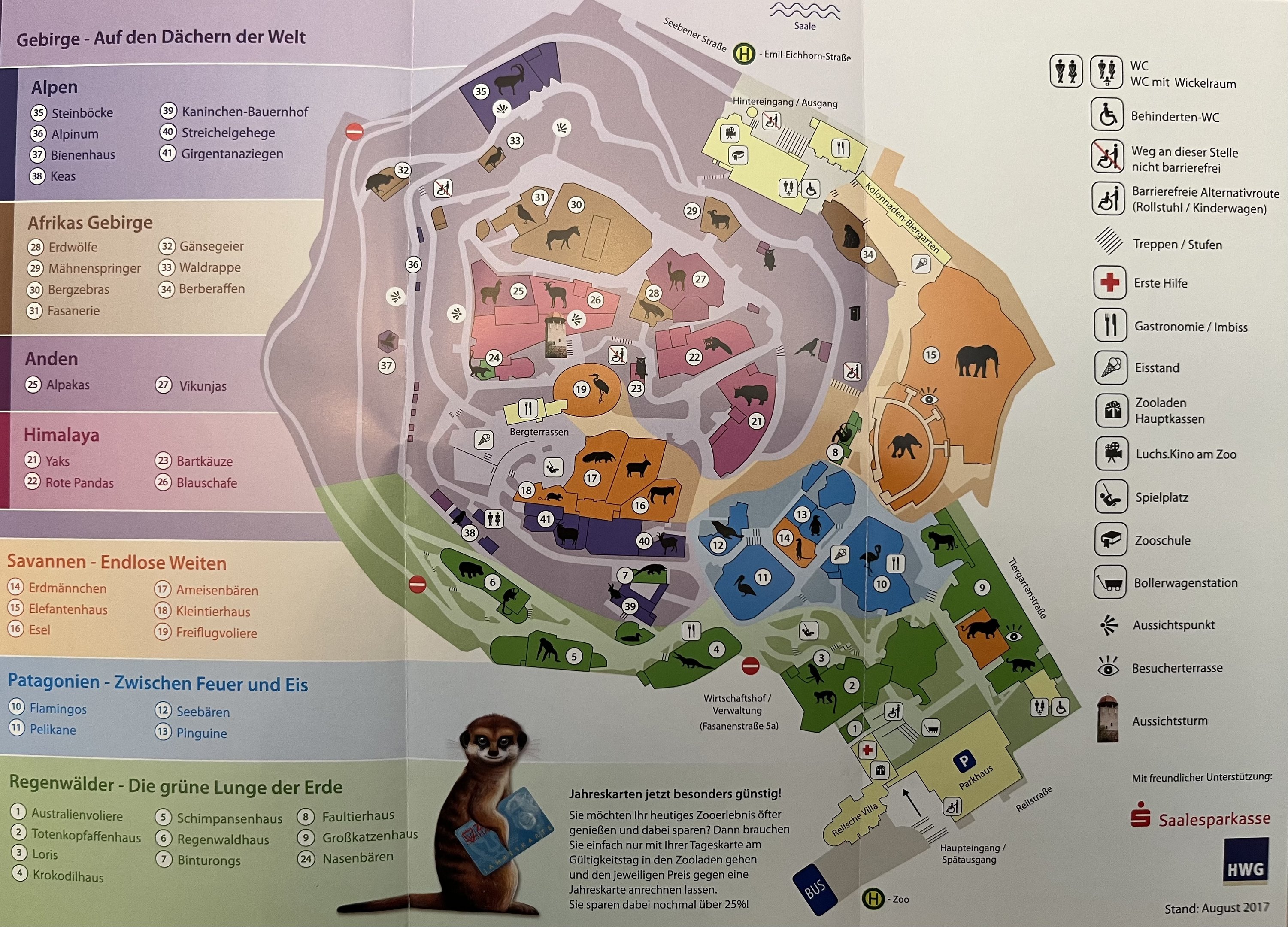 Zoo Map - 2017