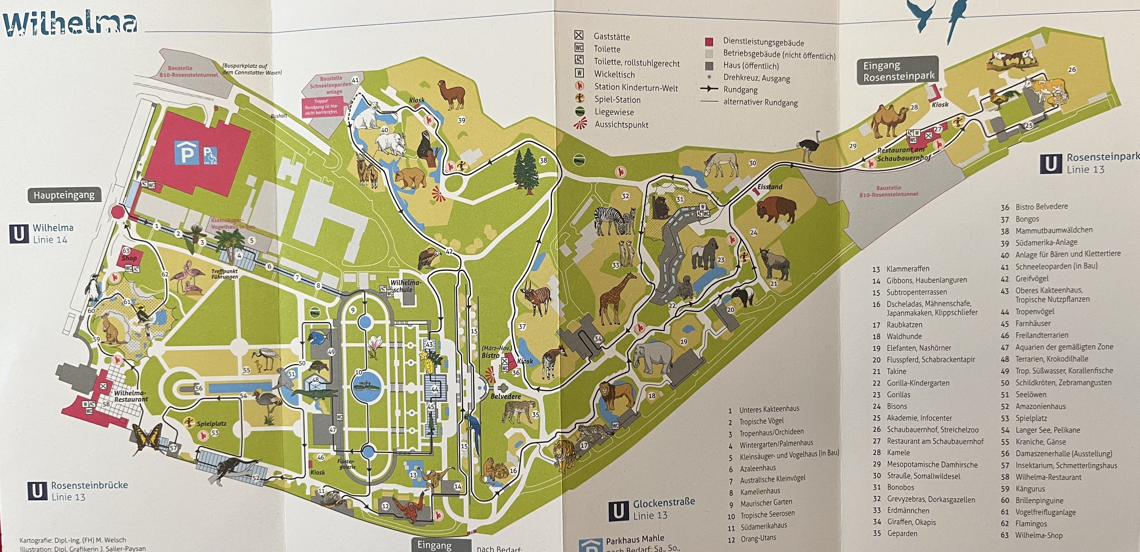 Zoo Map - 2017